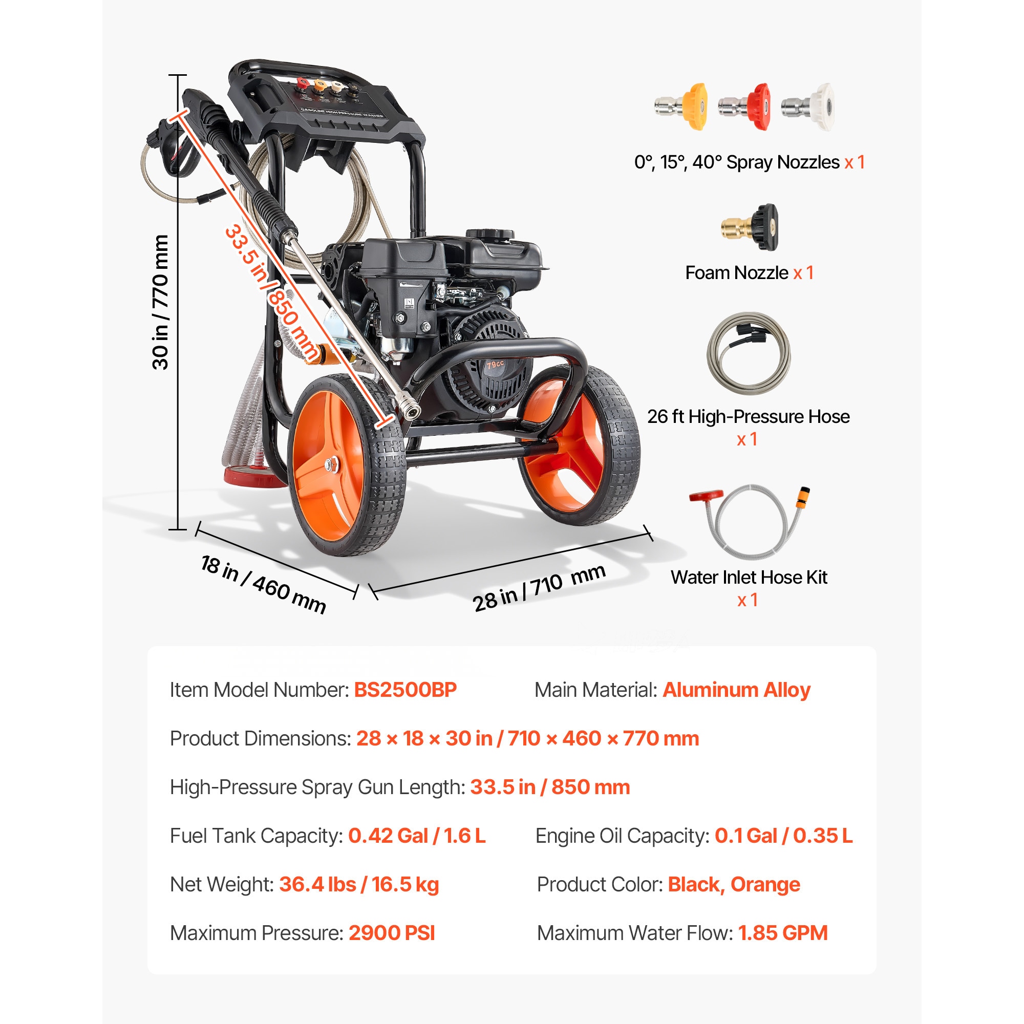 GIVIMO LW047GIVSS1134 Gas-Pressurewashers - View #3