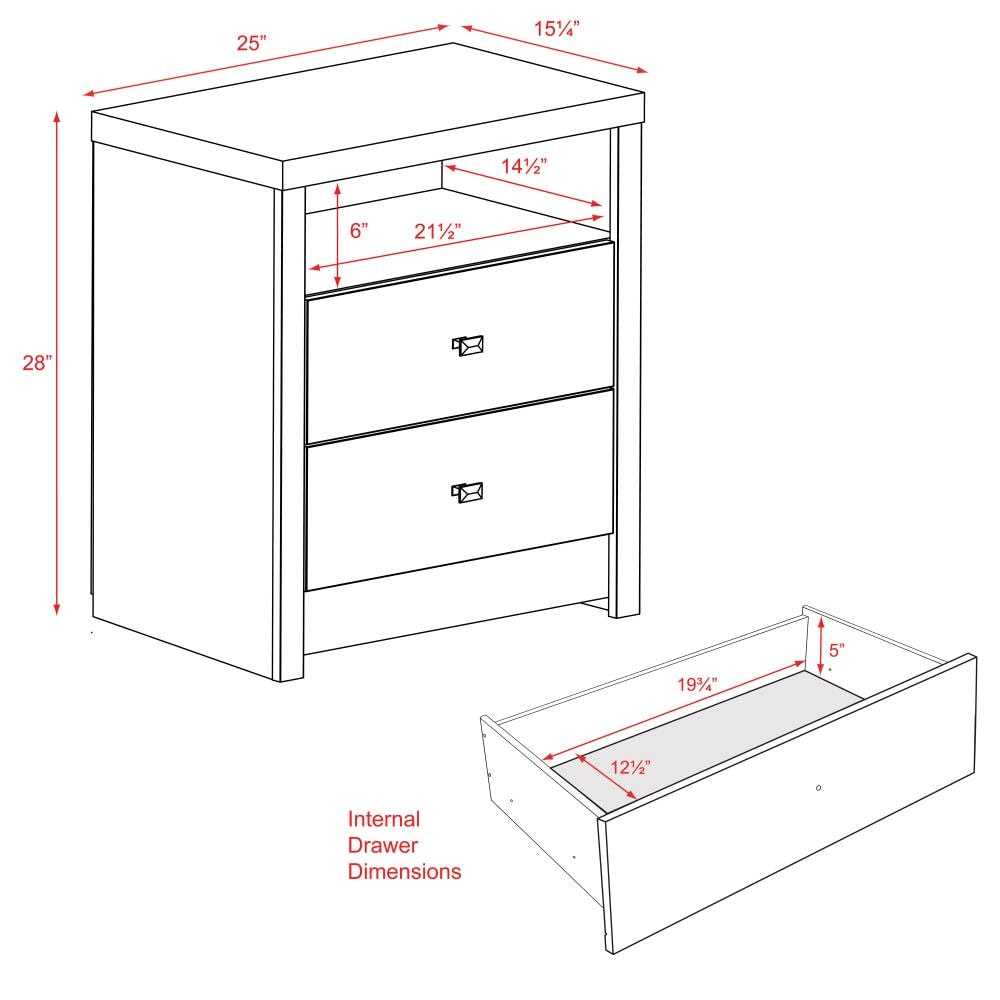 Prepac WDNH-0529-1 nightstands - View #5