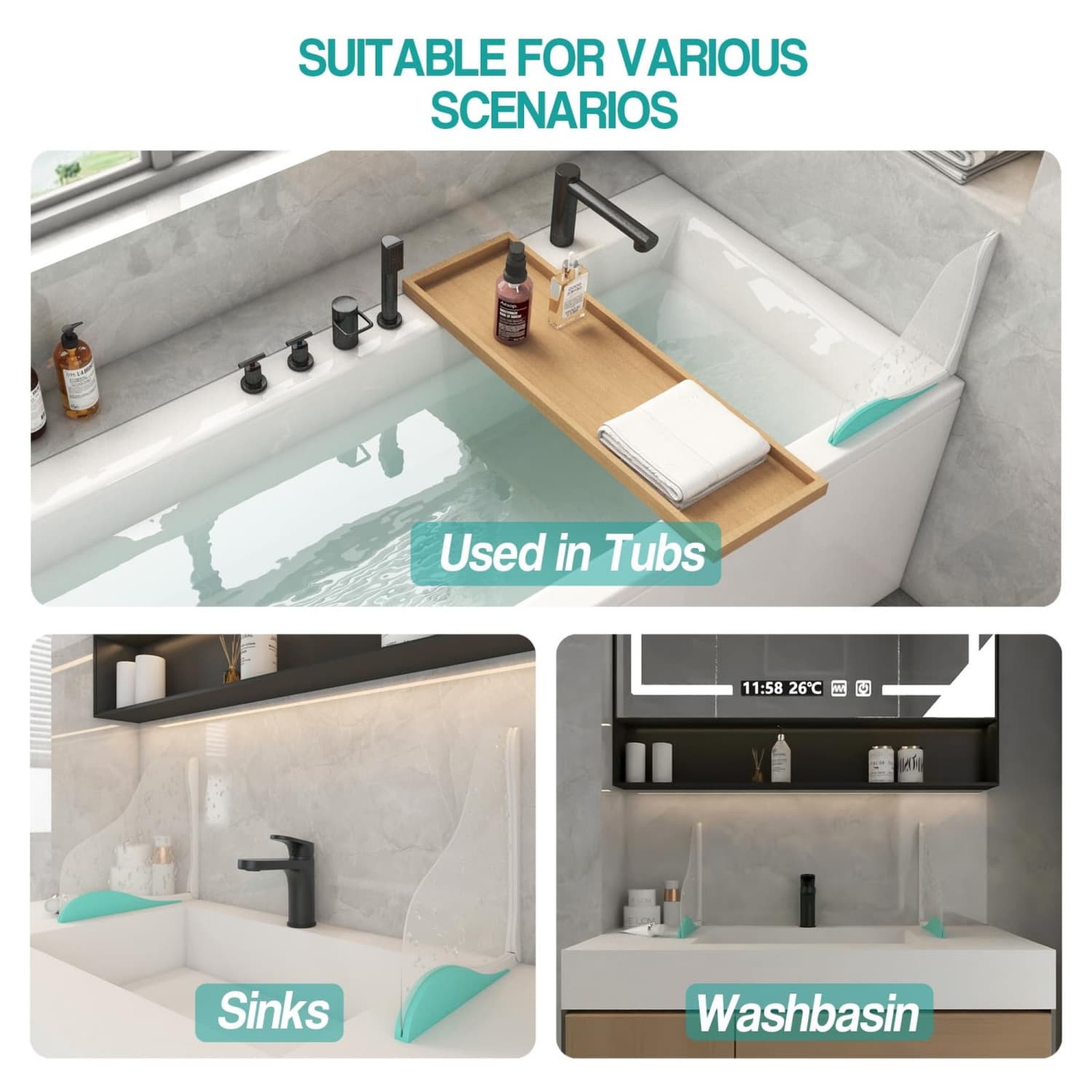 Angel Sar L2ZQYA709BSA04 Shower-Accessories - View #5