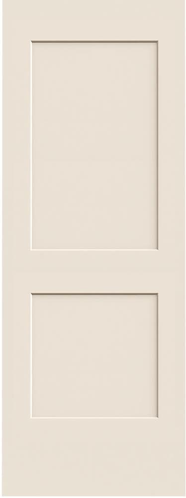 JELD-WEN Monroe 30-in x 80-in 2-panel Square Hollow Core Primed 