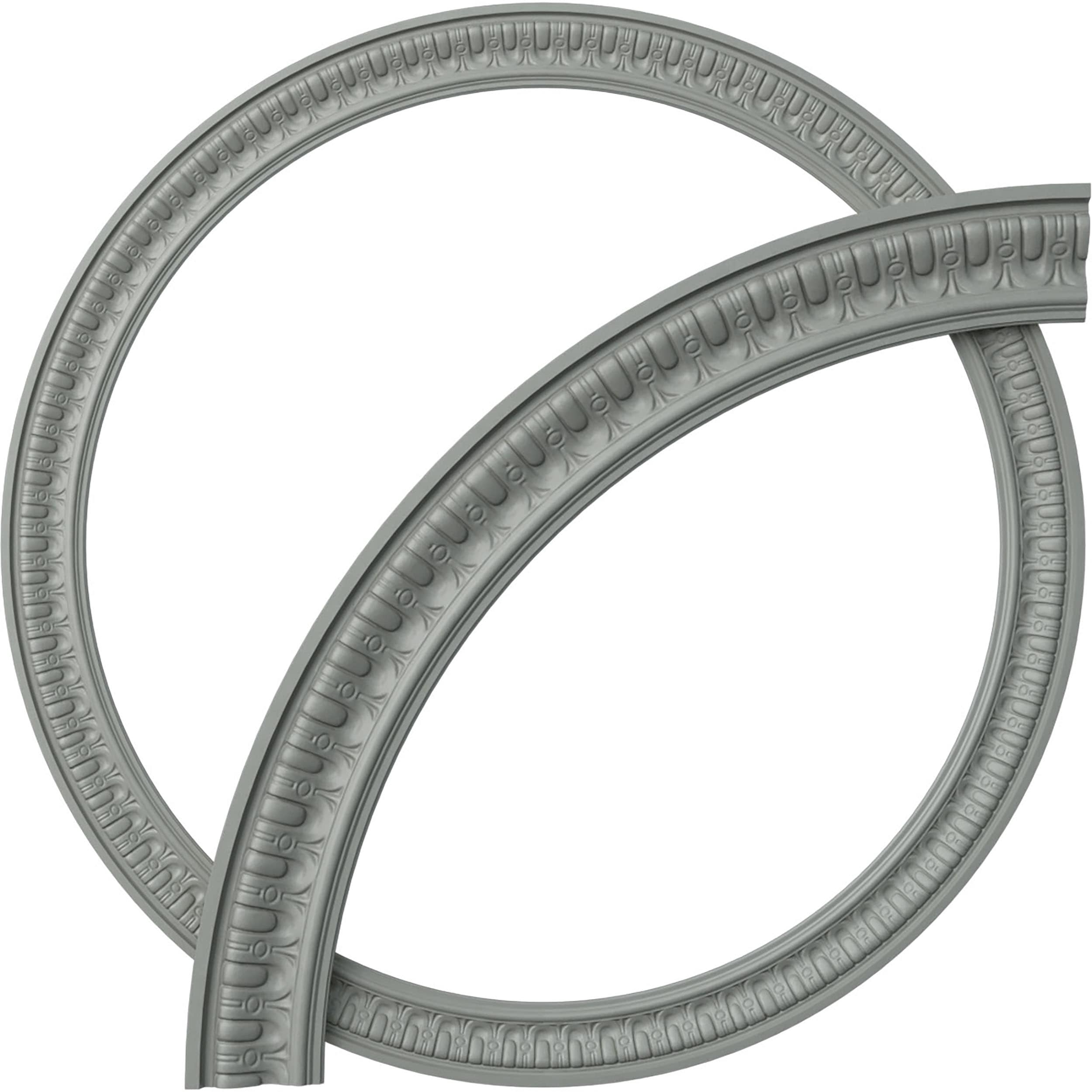 Ekena Millwork CRK55SQ Sequential 55-Inches x 55-Inches Full Urethane Ceiling Ring