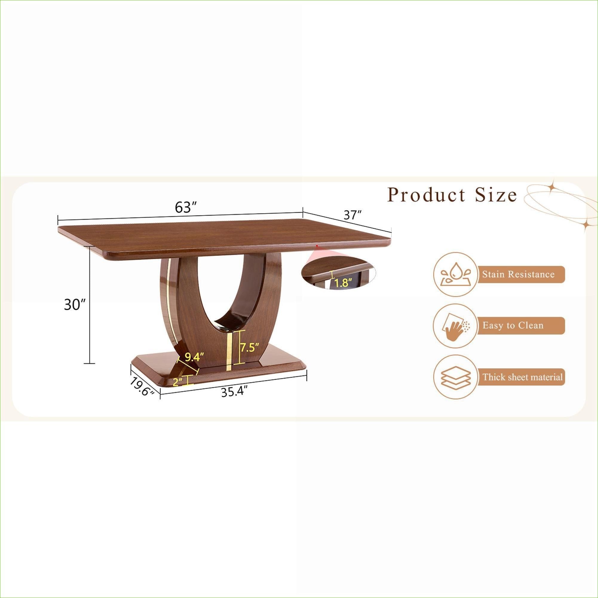 Watnature 48OQC0CRGS91 Dining-Tables - View #3
