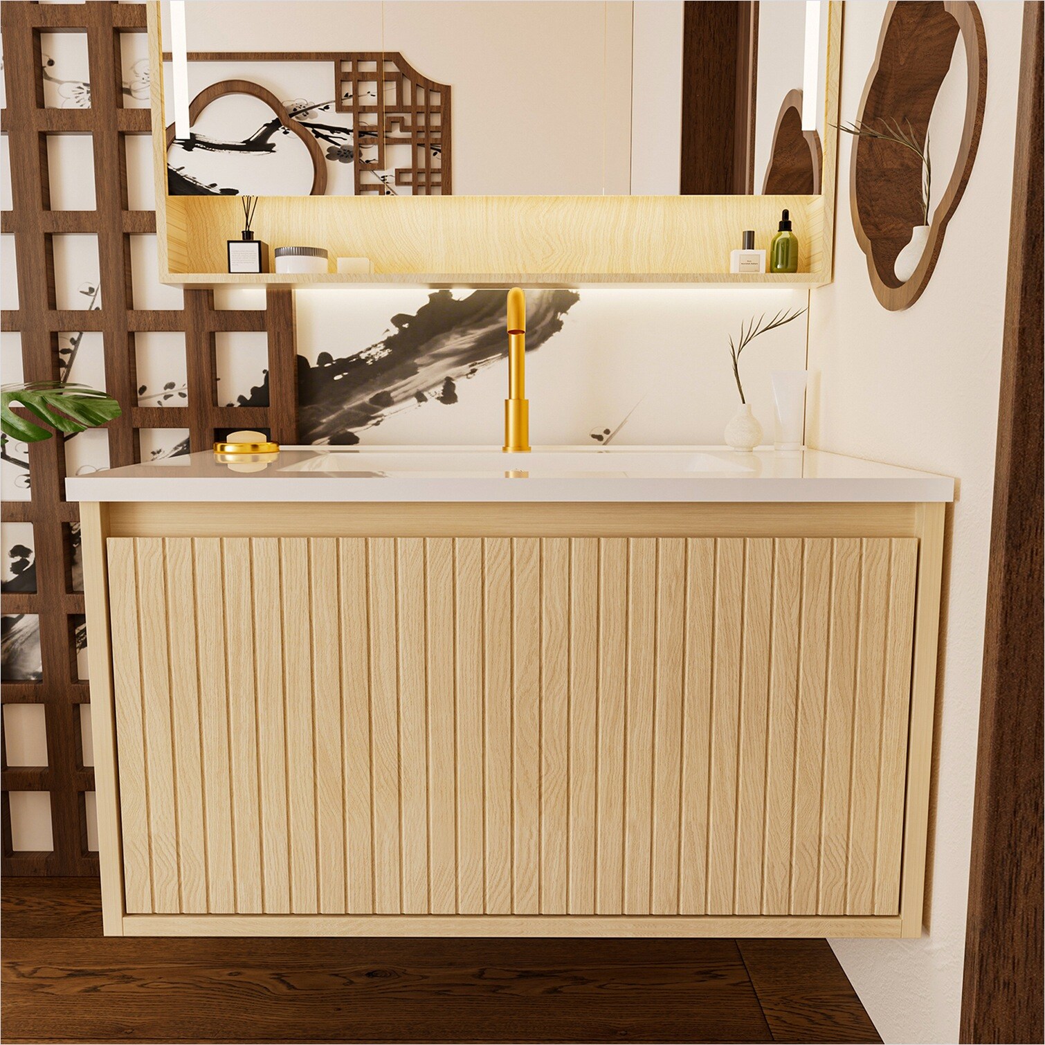 SunJet XWAEB8FNOPID Bath-Vanity-Combo - View #5