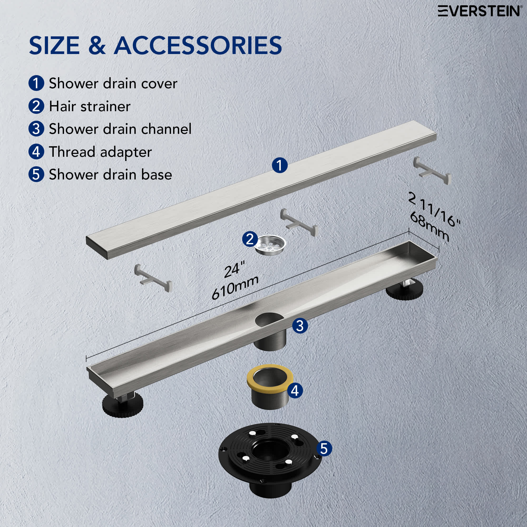EVERSTEIN SFS-3069-NK Drains-Flanges - View #11