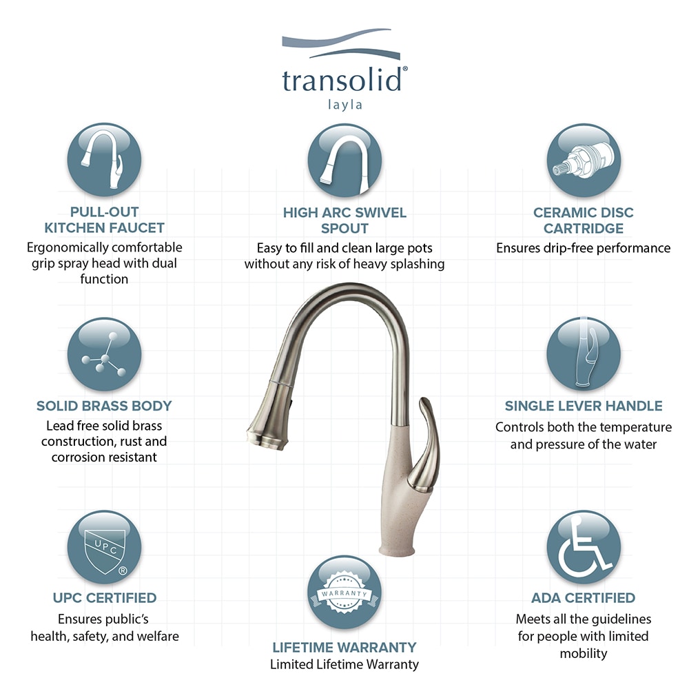 Transolid T3590-LS/16 Kitchen-Faucets - View #5
