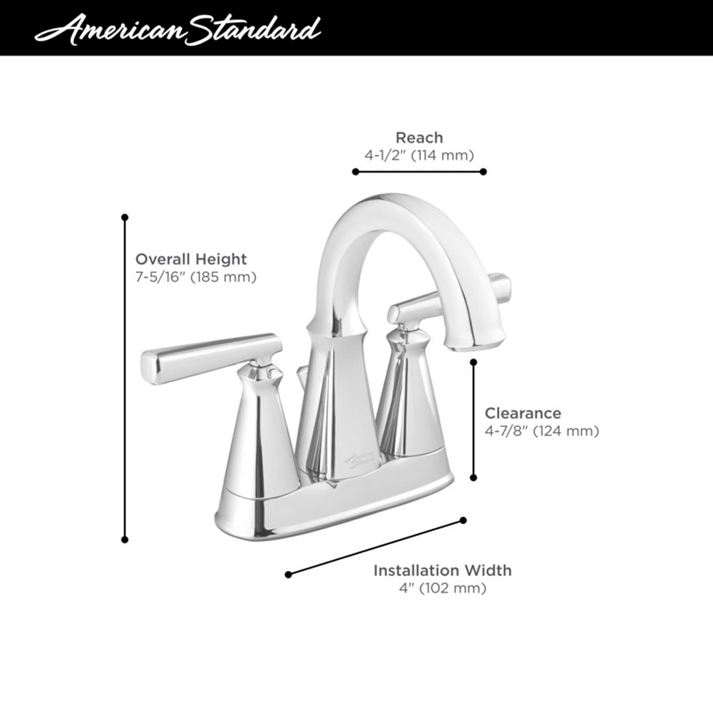 American Standard 7018201.243 Lavatory-Faucets - View #5