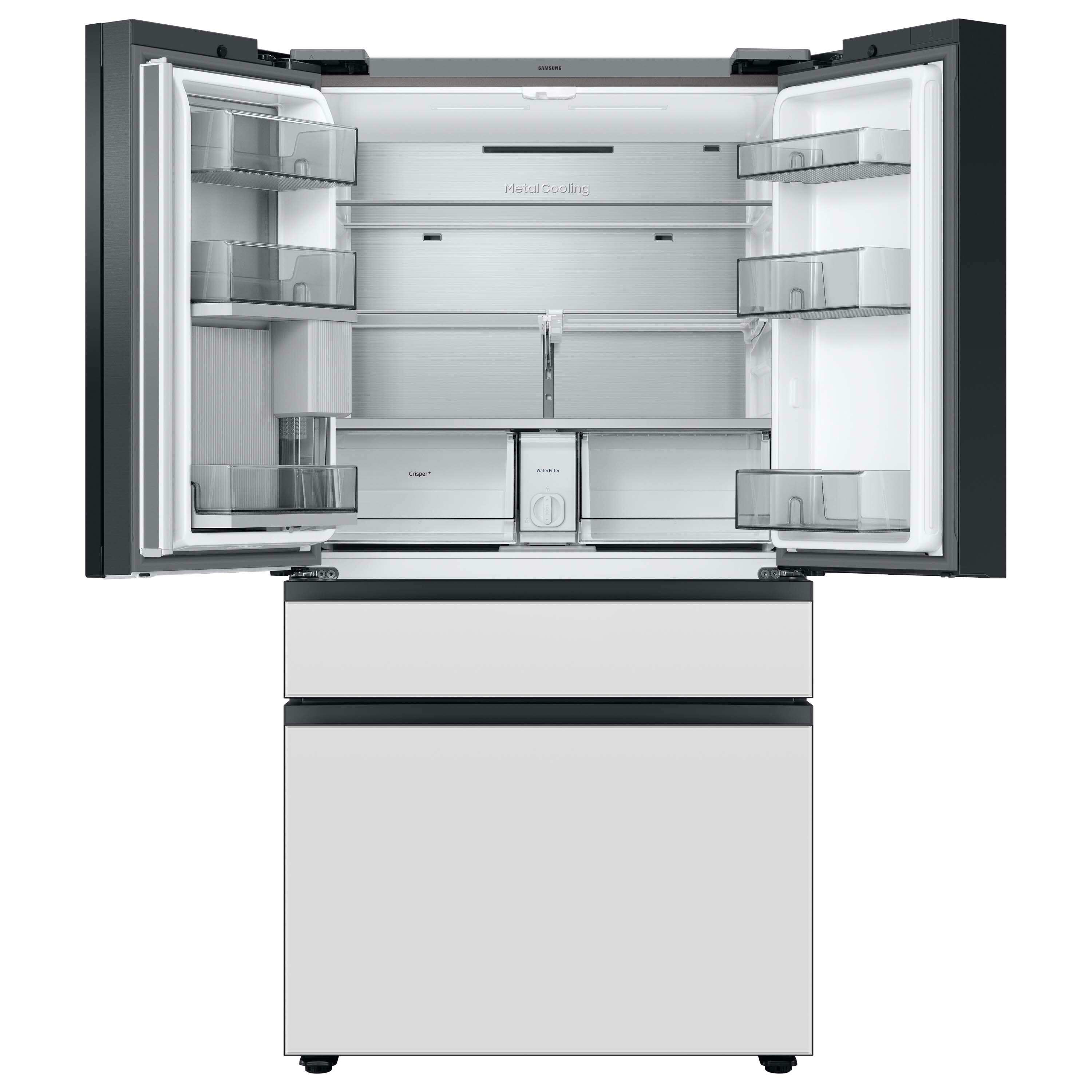 Samsung Bespoke 28.6-cu ft 4-Door Smart French Door Refrigerator