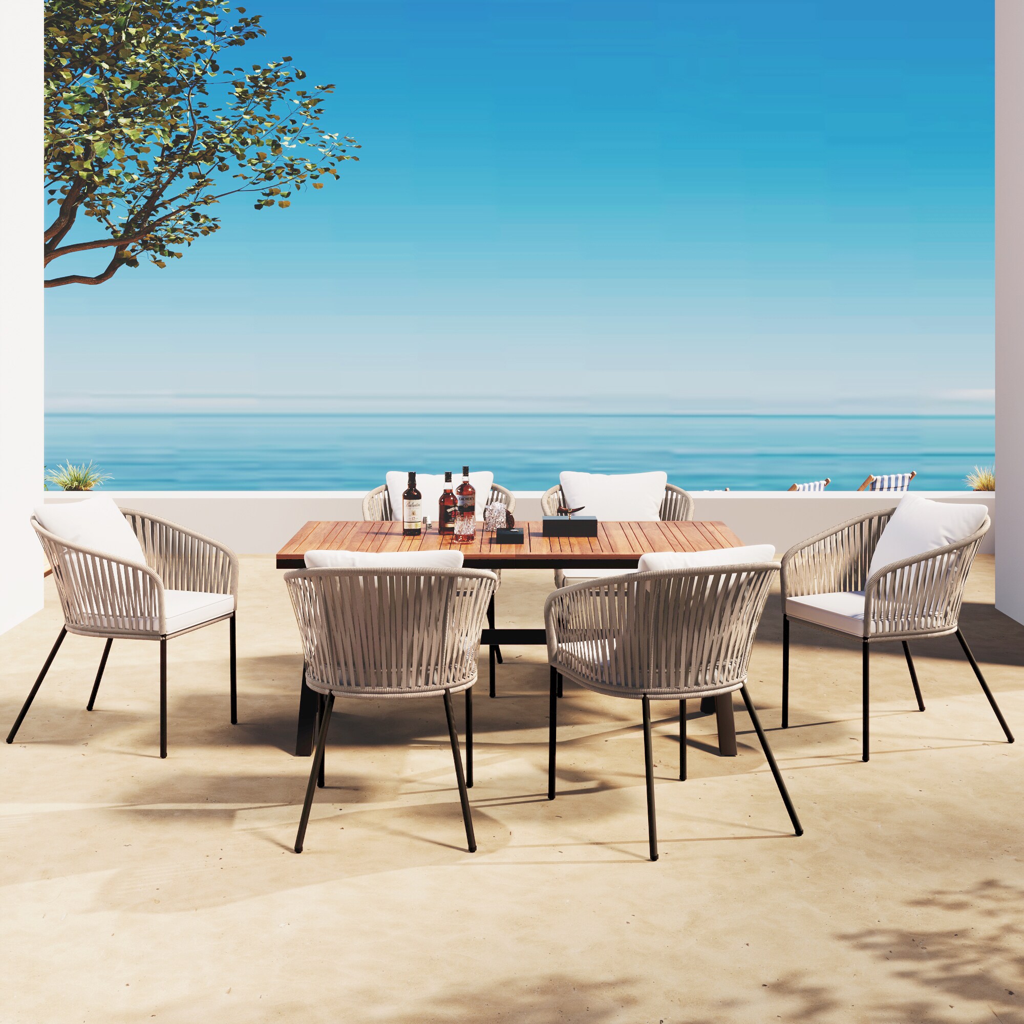 Nestfair HPGO1234A Patio-Dining-Sets - View #2