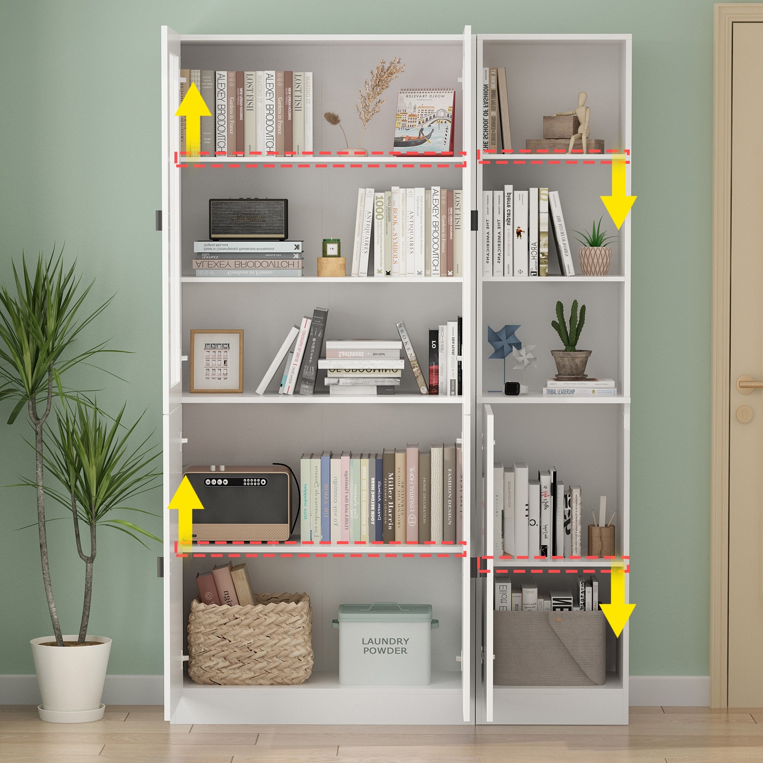 FUFU&GAGA KF210157+160 Utility-Storage-Cabinets - View #8