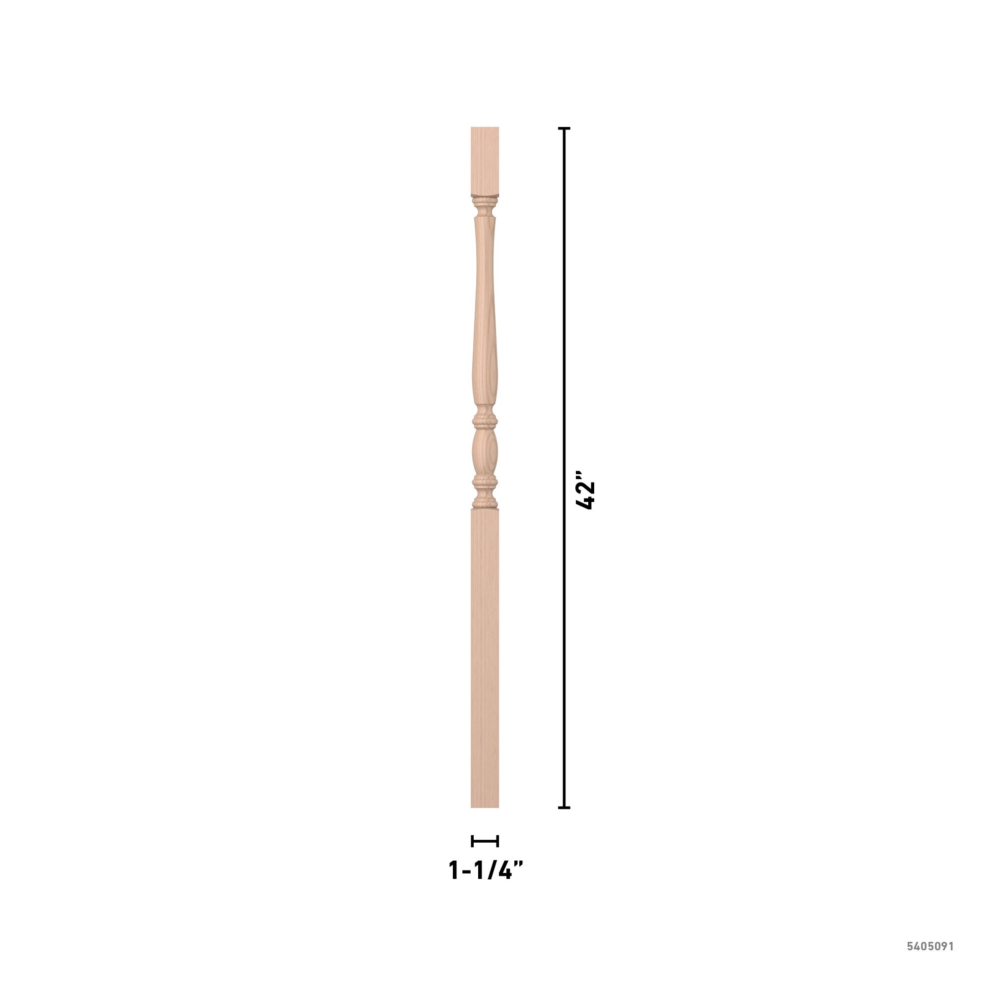 L.J. Smith Stair Systems LJP-2405-M 42 Interior-Stairpart-Balusters - View #4