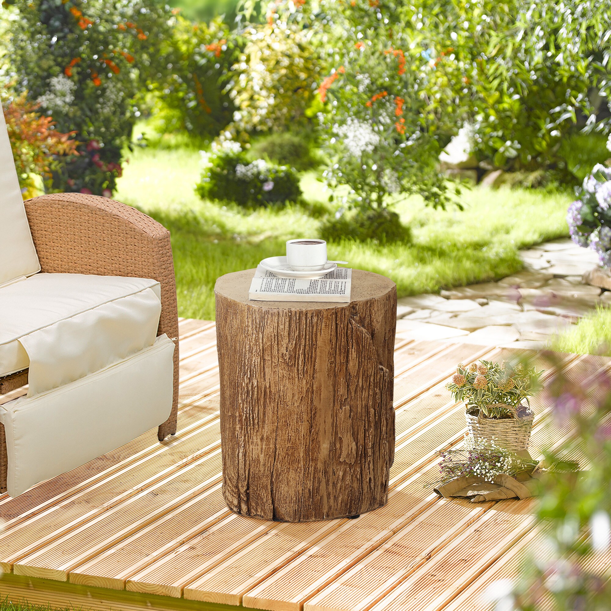 AHIOU HOME ZAAHG-P160436GS Garden-Stools - View #2