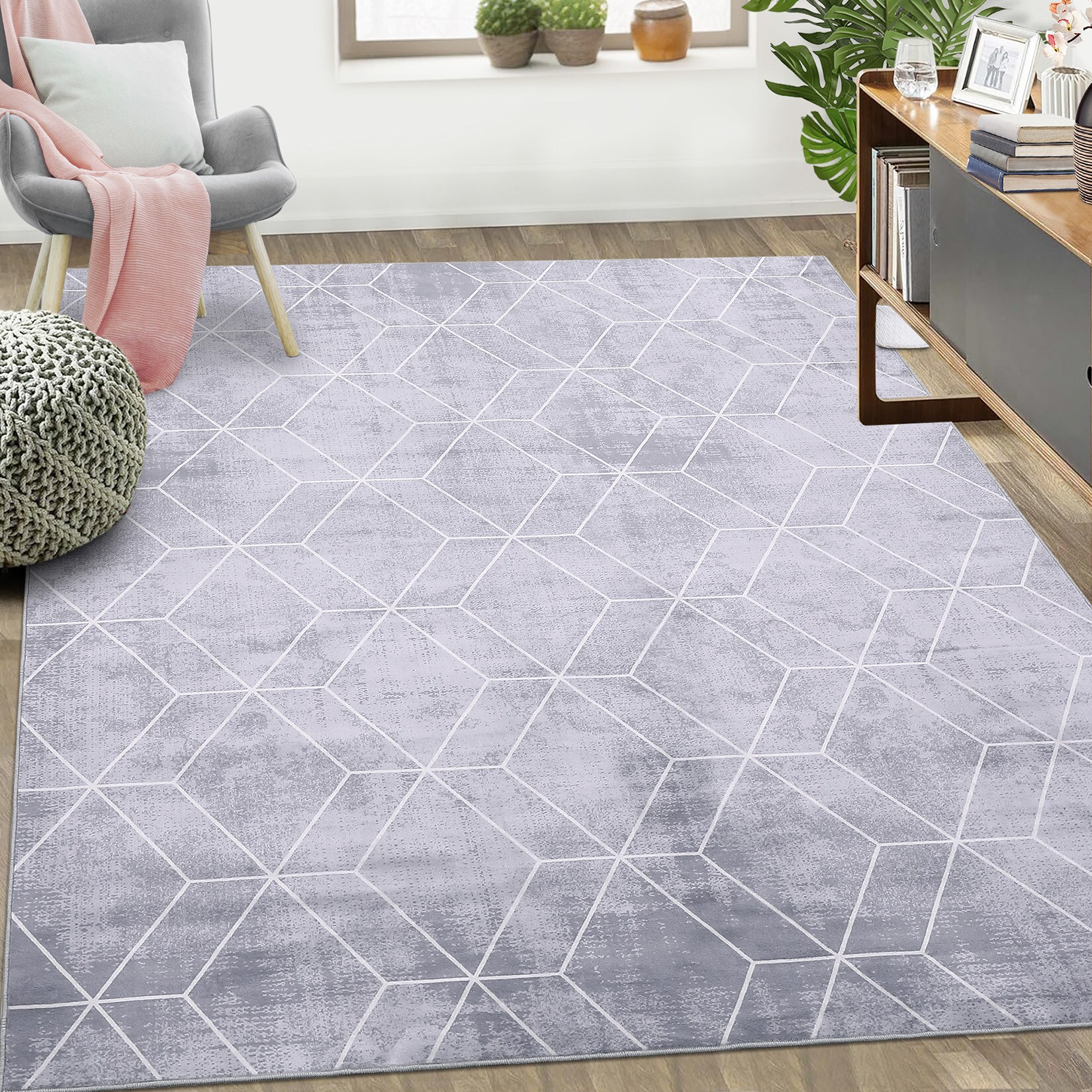 Qeetex SUNNY-PHK-34LBD75P rugs - View #2