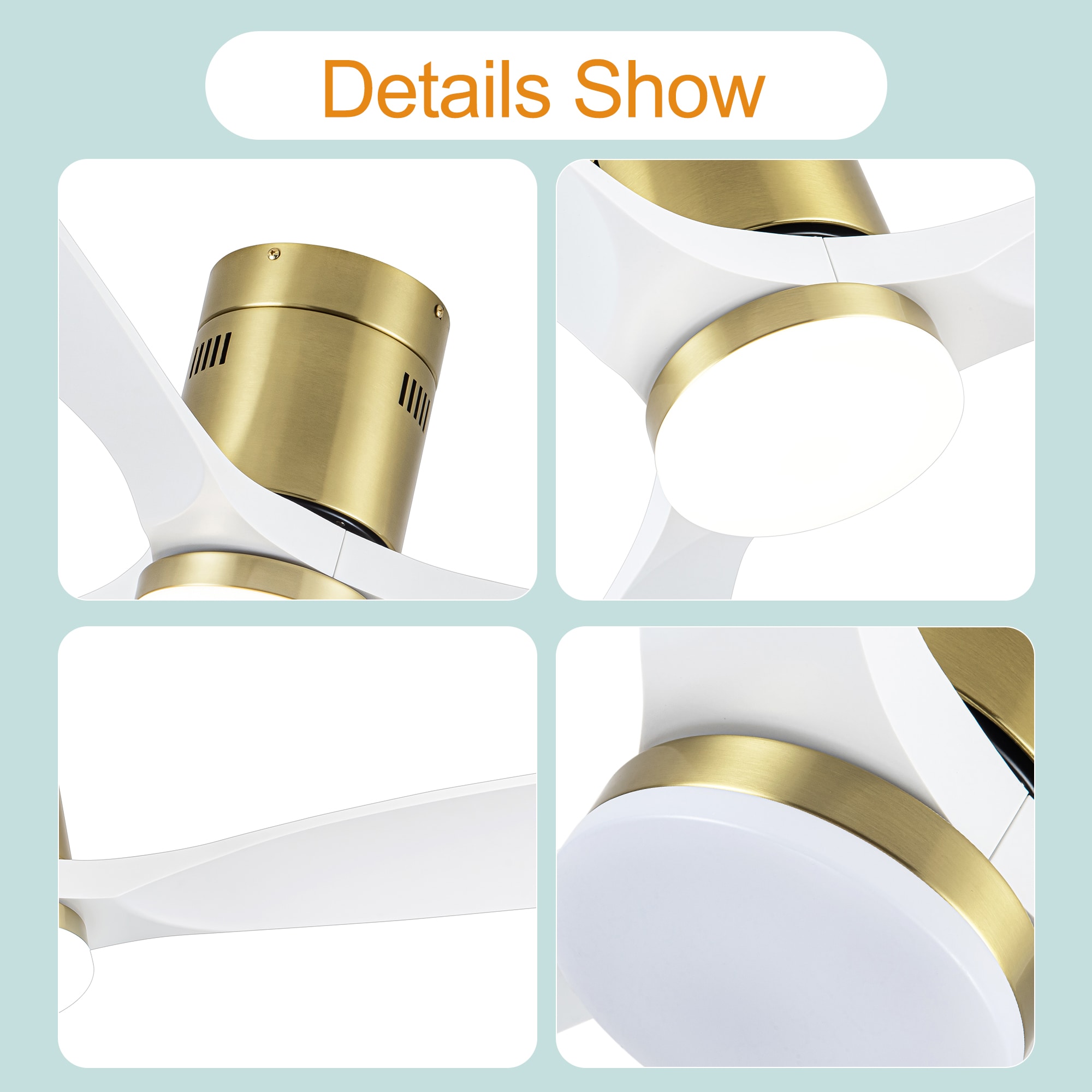 Breezary 30004-WH Ceiling-Fans - View #5
