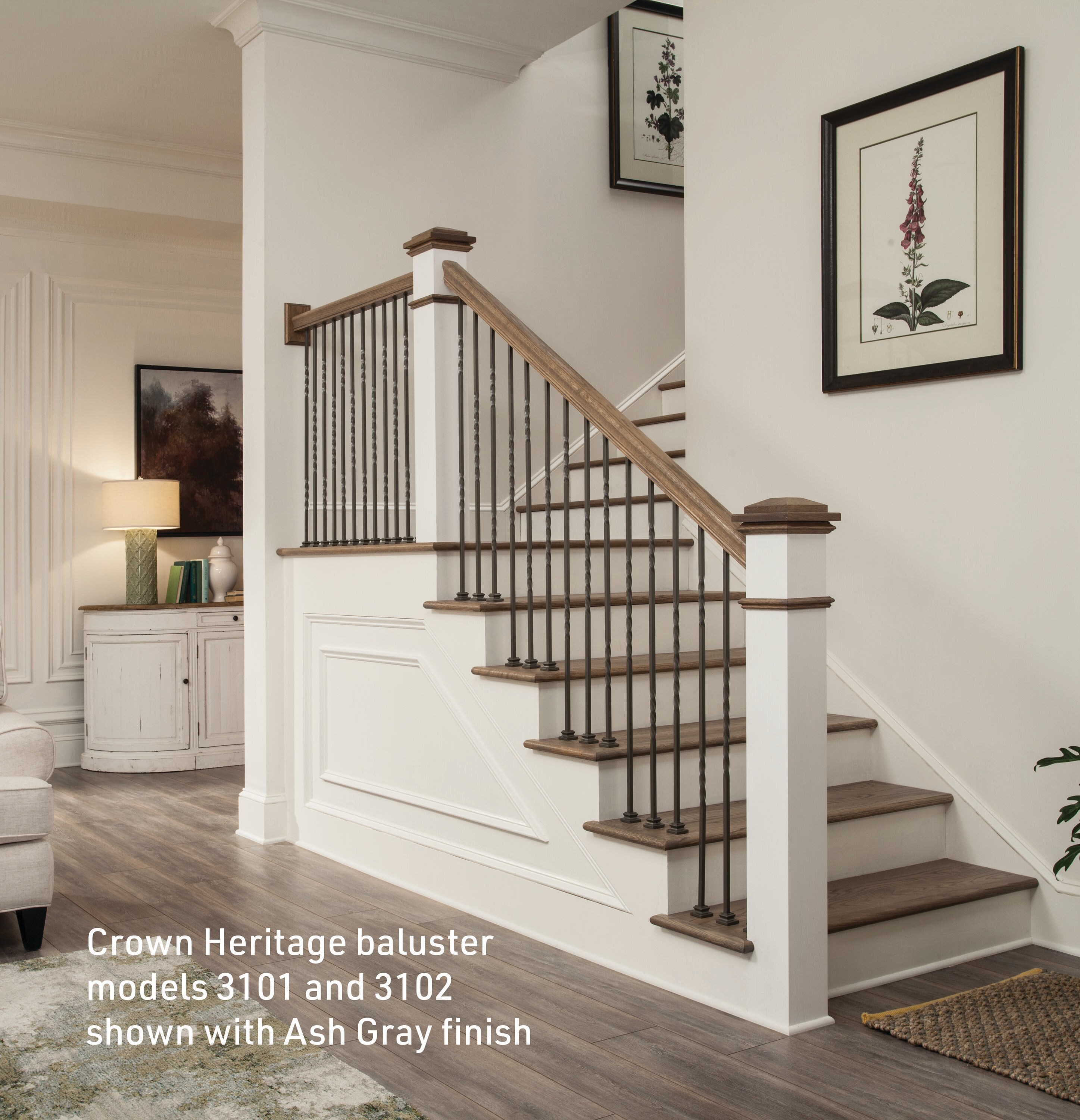 Crown Heritage 4583101RB44 Interior-Stairpart-Balusters - View #4