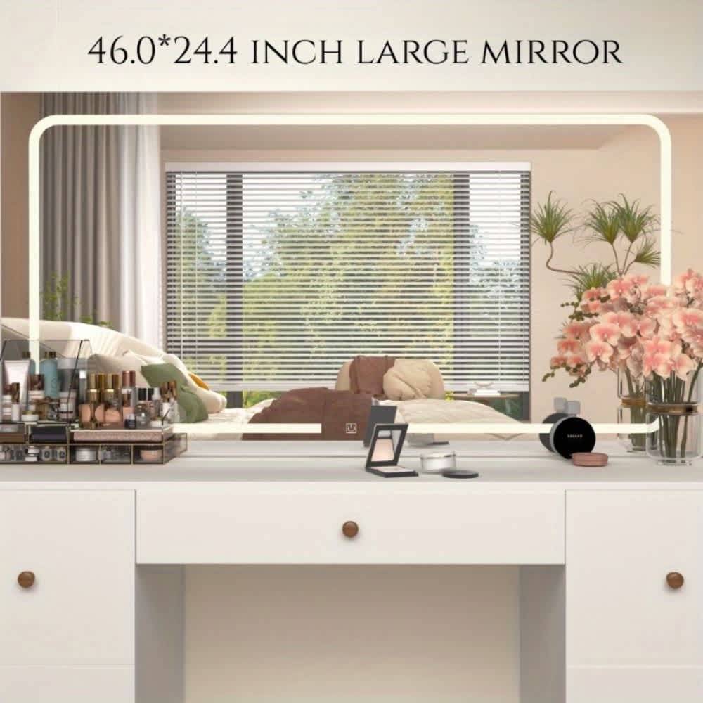 U-HOMY WJ-155WH-HM Bedroom-Vanities - View #4