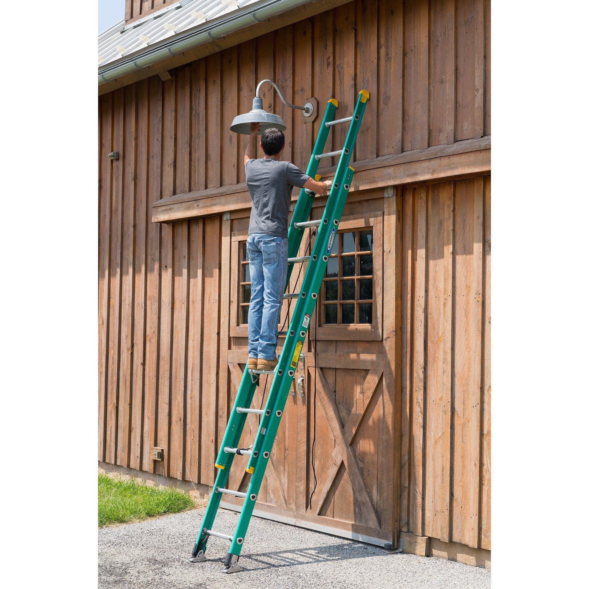 Werner D5924-2 Extension-Ladders - View #7