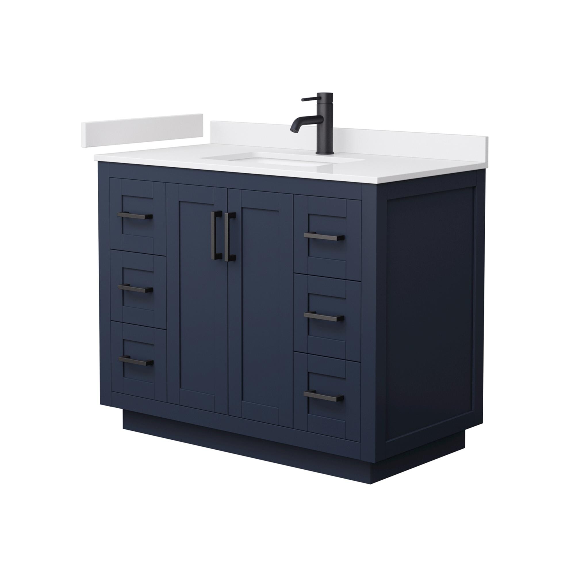 Wyndham Collection WCF292942SBBWCUNSMXX Bath-Vanity-Combo - View #2
