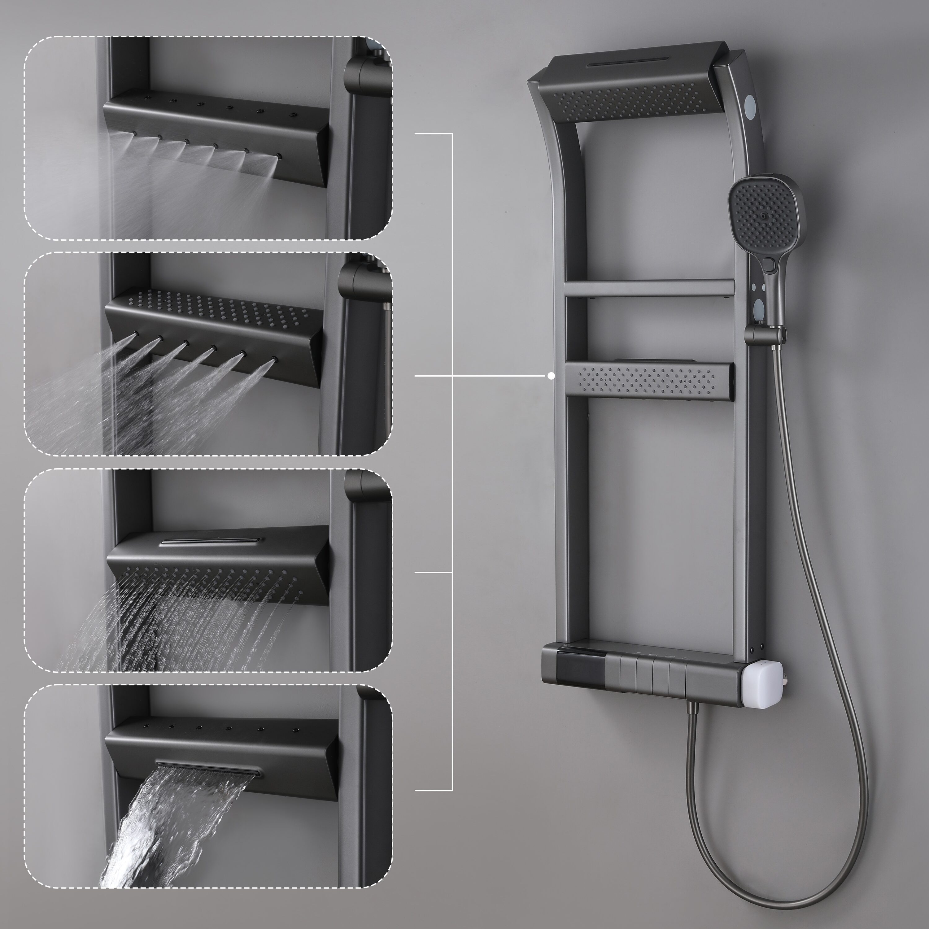 MODLAND MDL1SS37LG4 Showerhead-Bar-Panels - View #6
