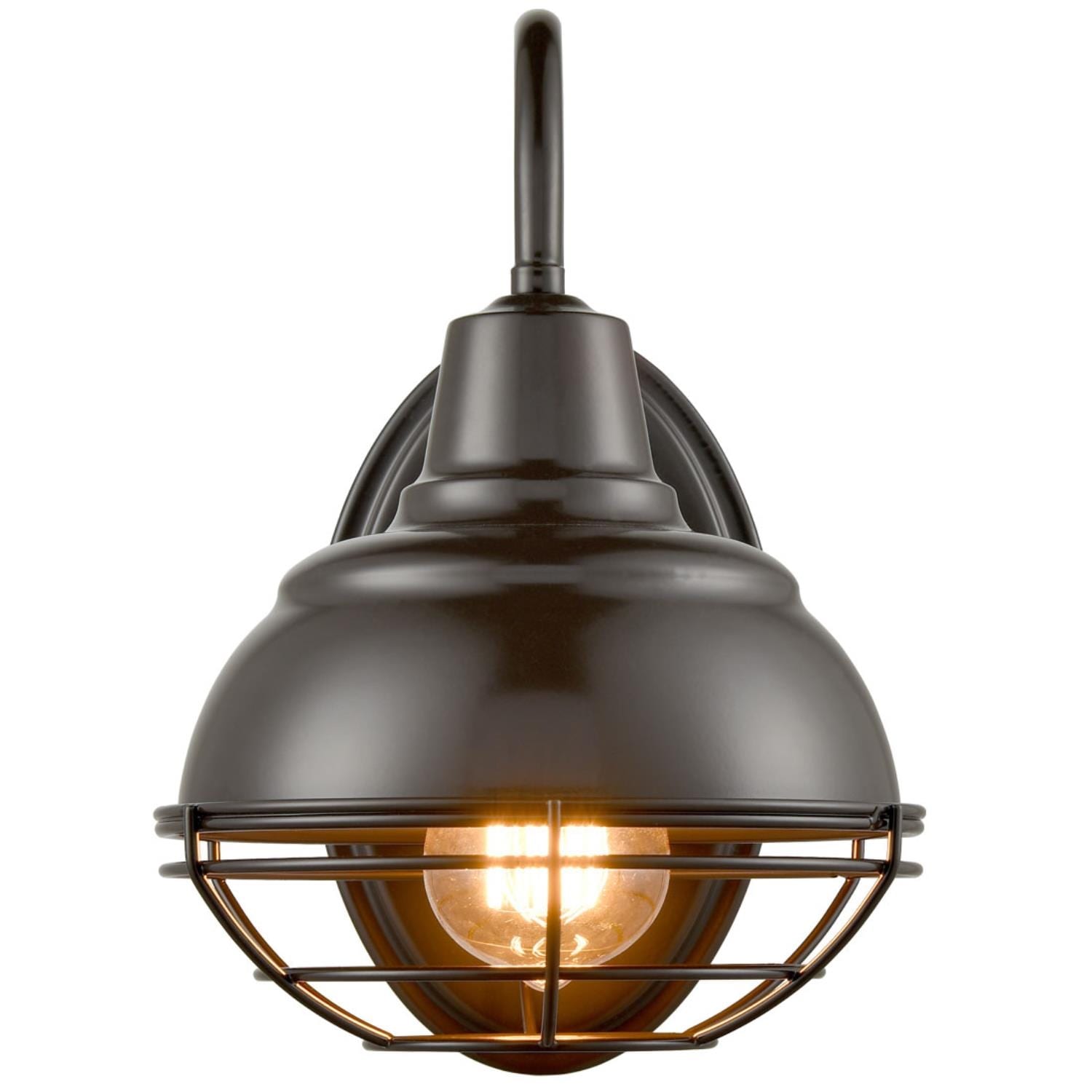 Oil Rubbed Bronze Gooseneck Barn Light Set of Two