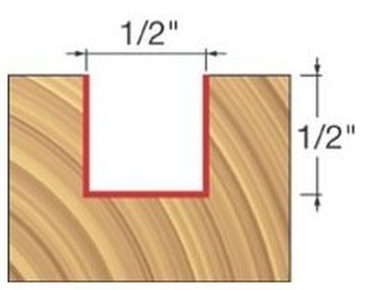 Freud 16-100-1 Straight-Mortising-Router-Bits - View #2
