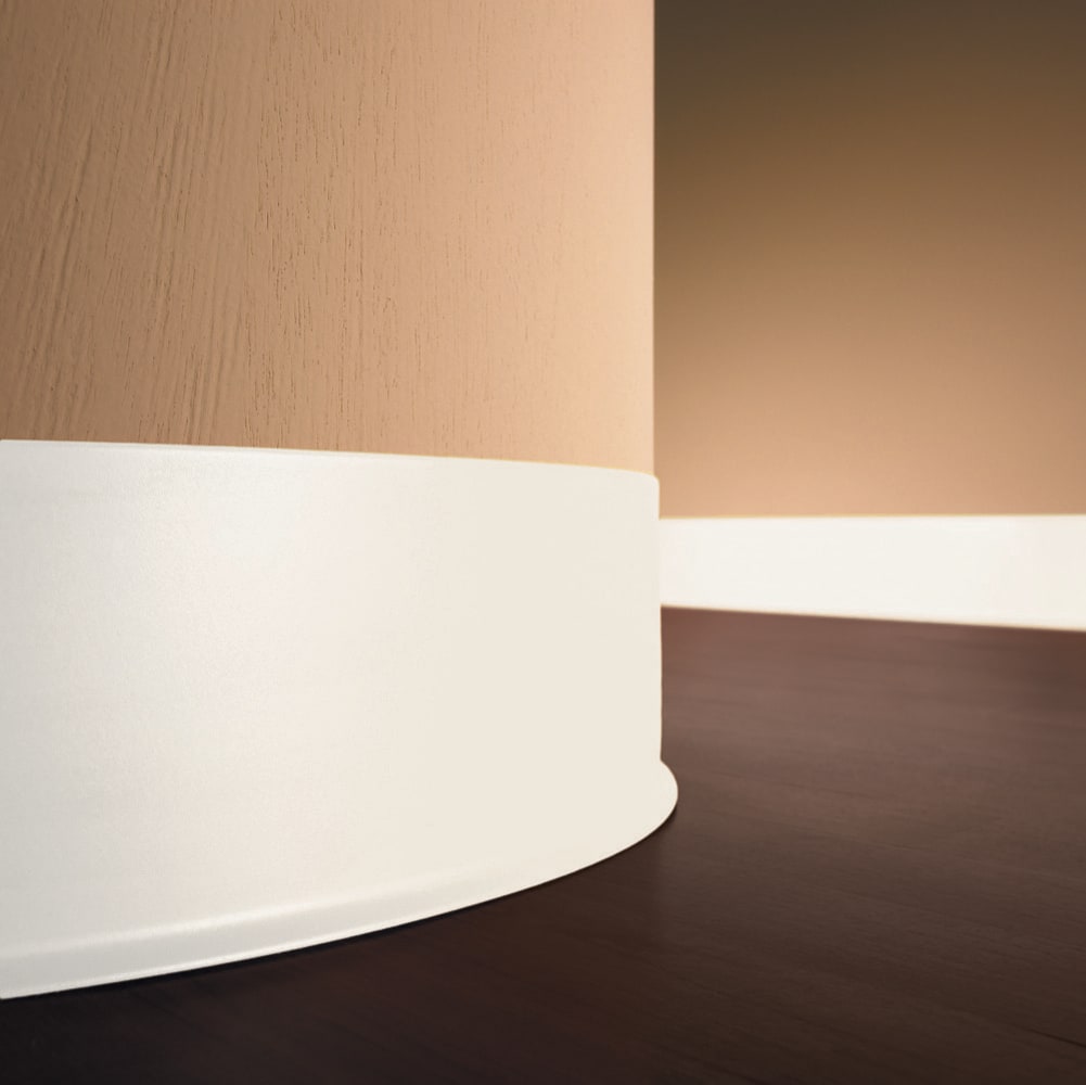 Flexco Arctic White 0.08-in T x 4-in W x 1440-in L Vinyl Wall Base