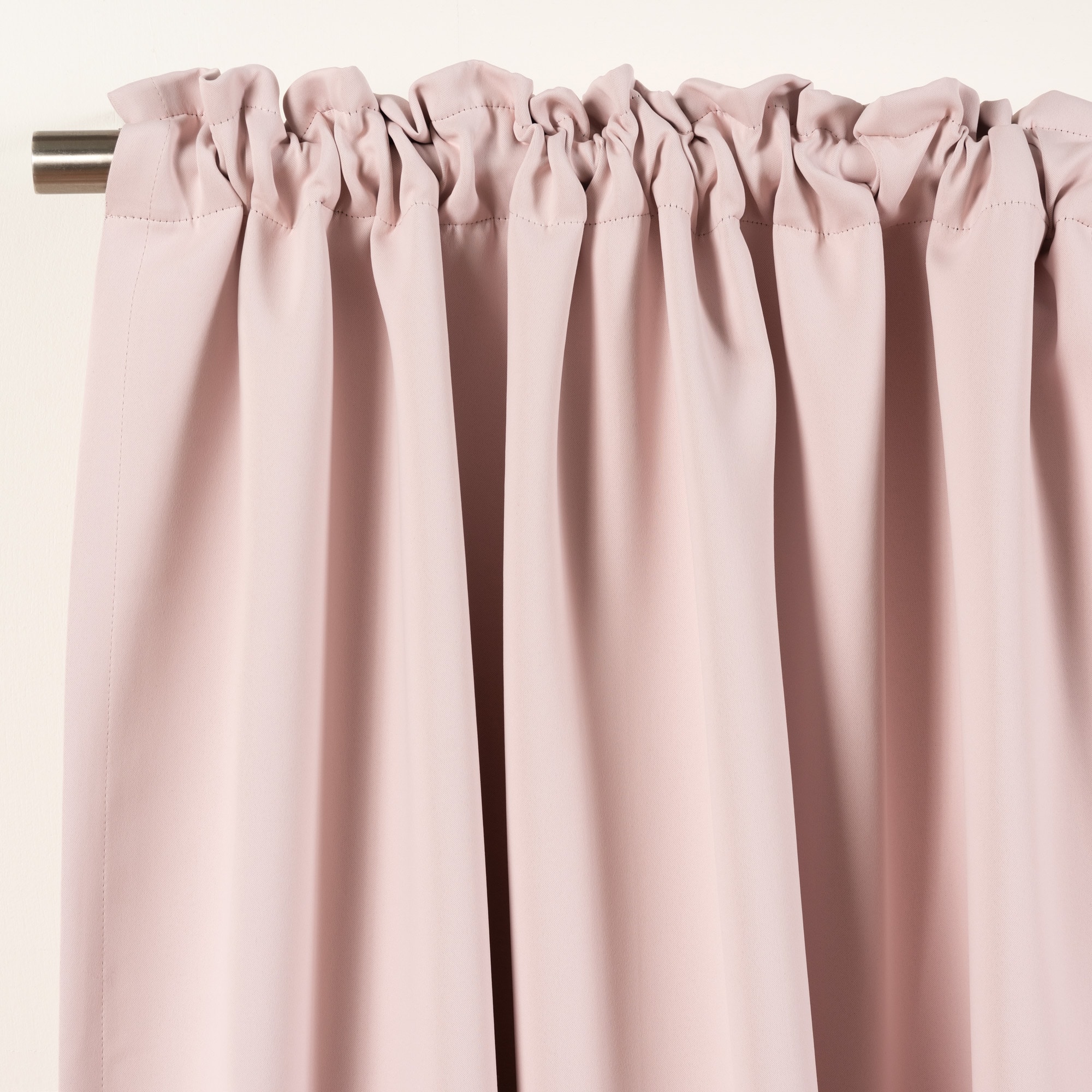 Best Home Fashion SOLID-96-BABYPINK curtains - View #6