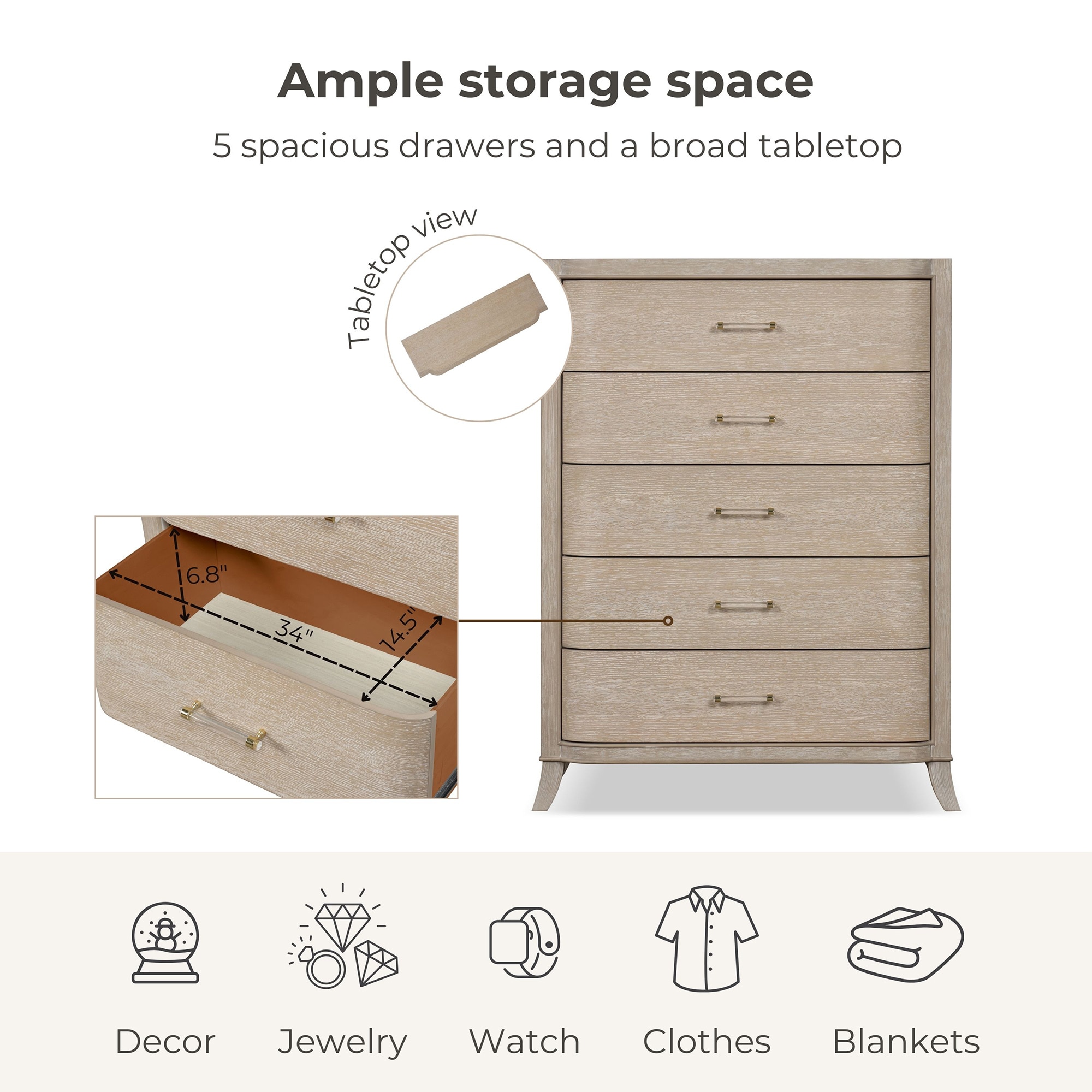 Furniture of America IDF-N7424AK-C dressers - View #12