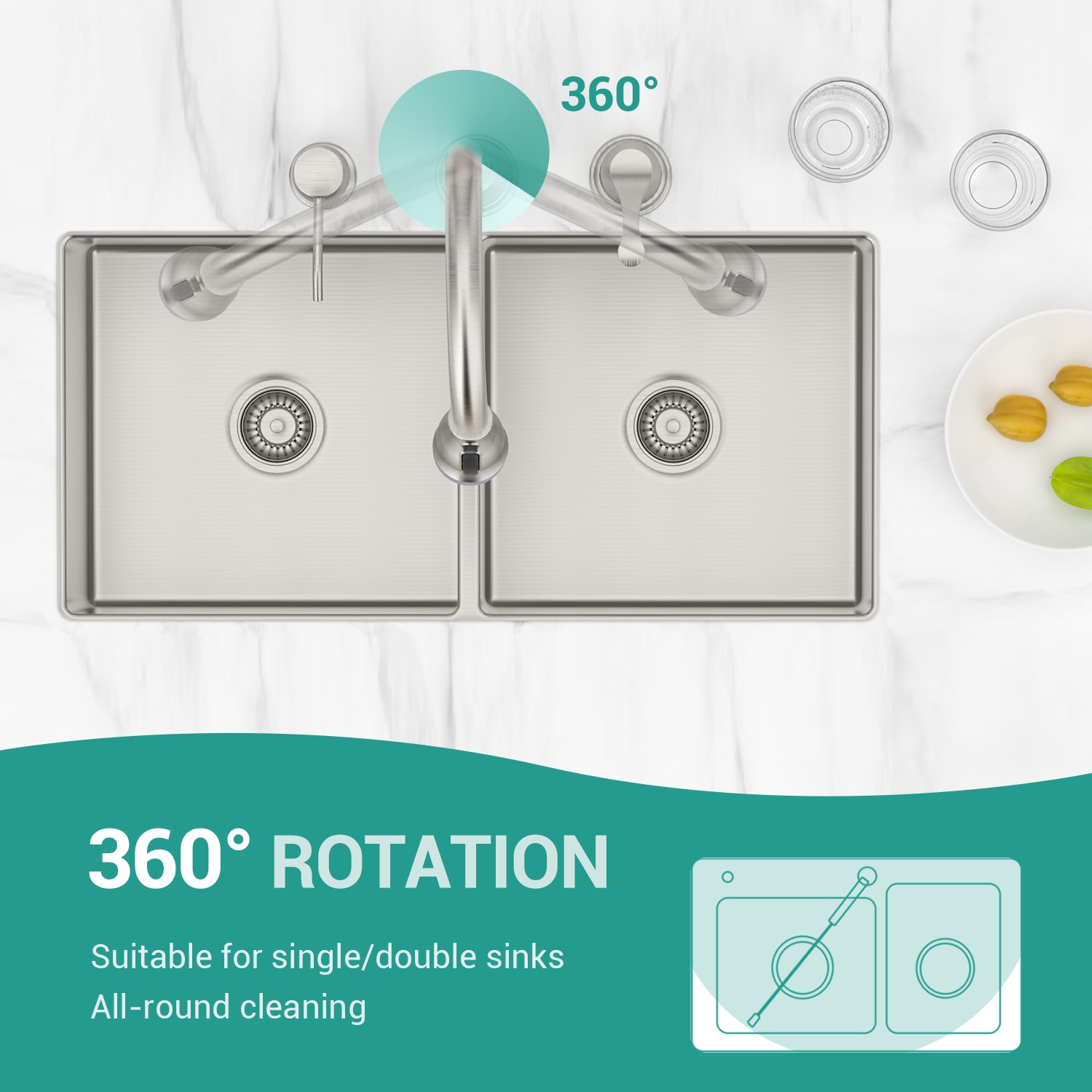 APPASO APS211BN Kitchen-Faucets - View #5