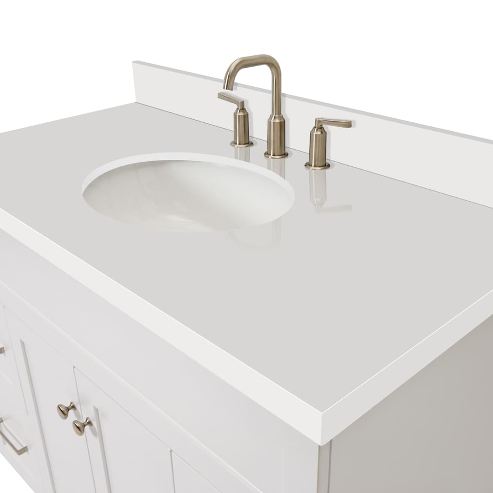 ARIEL F043SWQOVOWHT Bath-Vanity-Combo - View #9