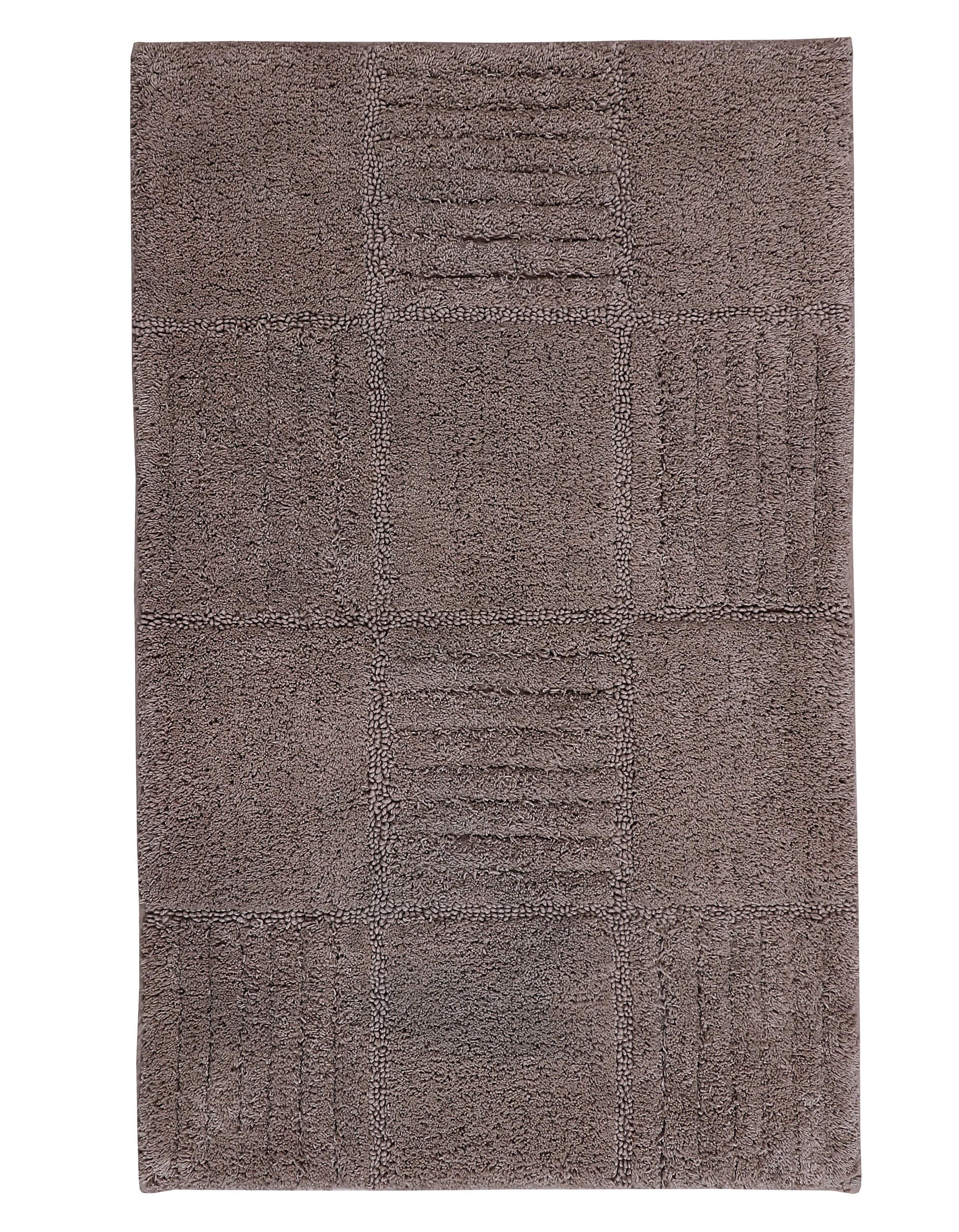 Summer Tile 21x34 rug stone 21-in x 34-in Stone Cotton Bath Rug in the Bathroom  Rugs & Mats department at