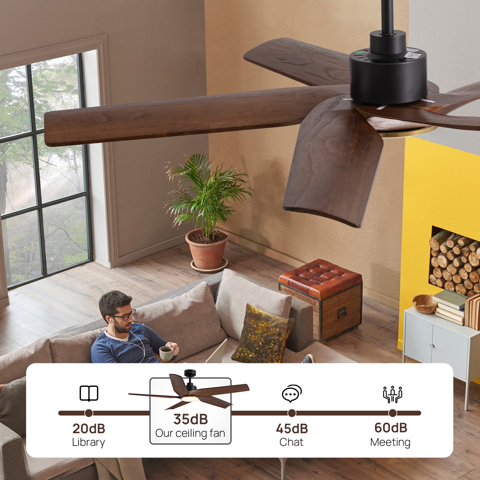 SILJOY WY-012D-60-01 Ceiling-Fans - View #6