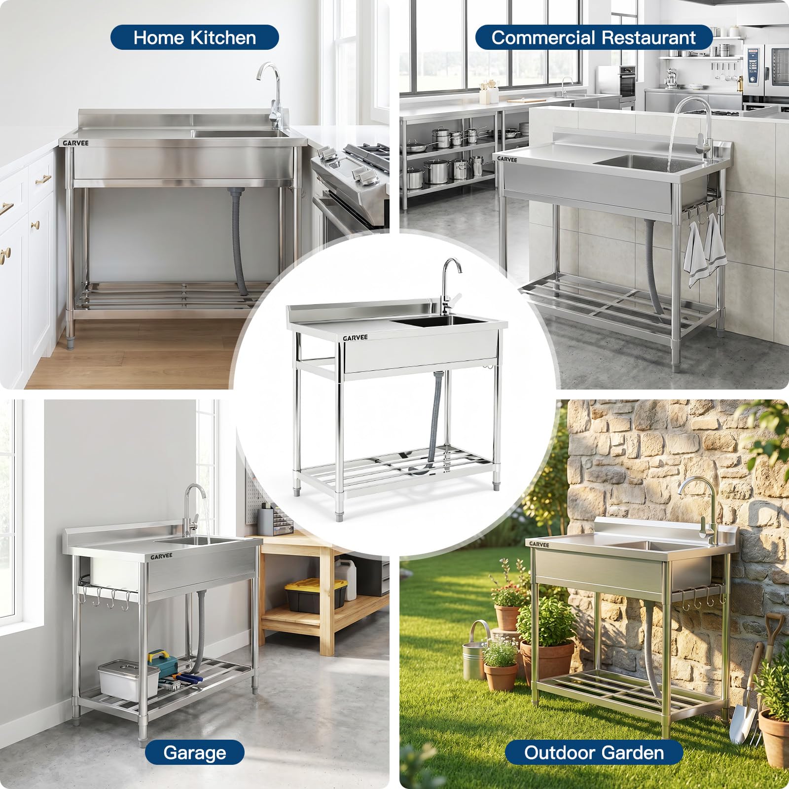 Garvee PHO-0WRE6HGD Laundry-Tubs-Utility-Sinks - View #4
