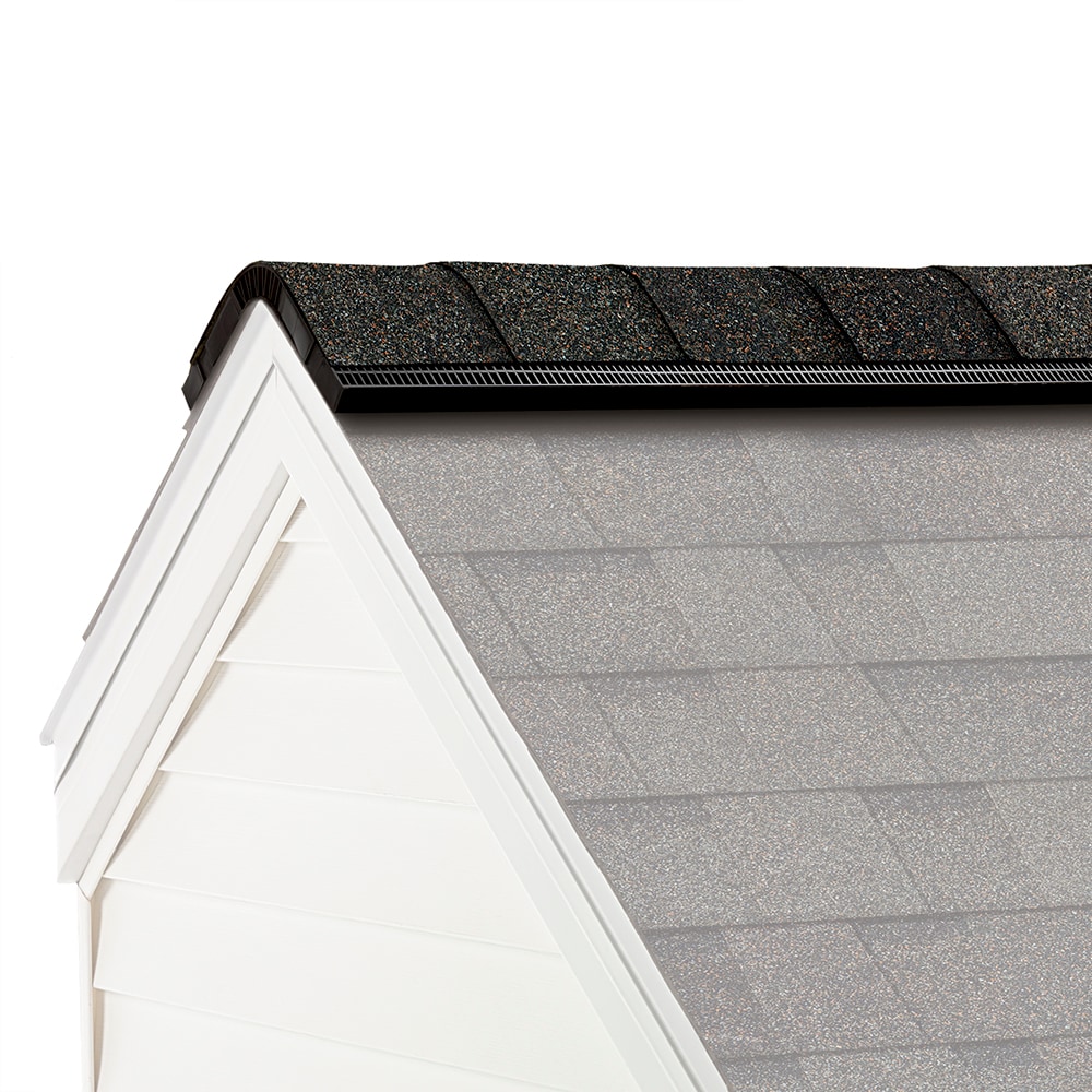 Owens Corning 1096100 ProEdge Peppermill Gray Algae Resistant Hip Ridge Roof Shingles ( 33-lin ft per Bundle )