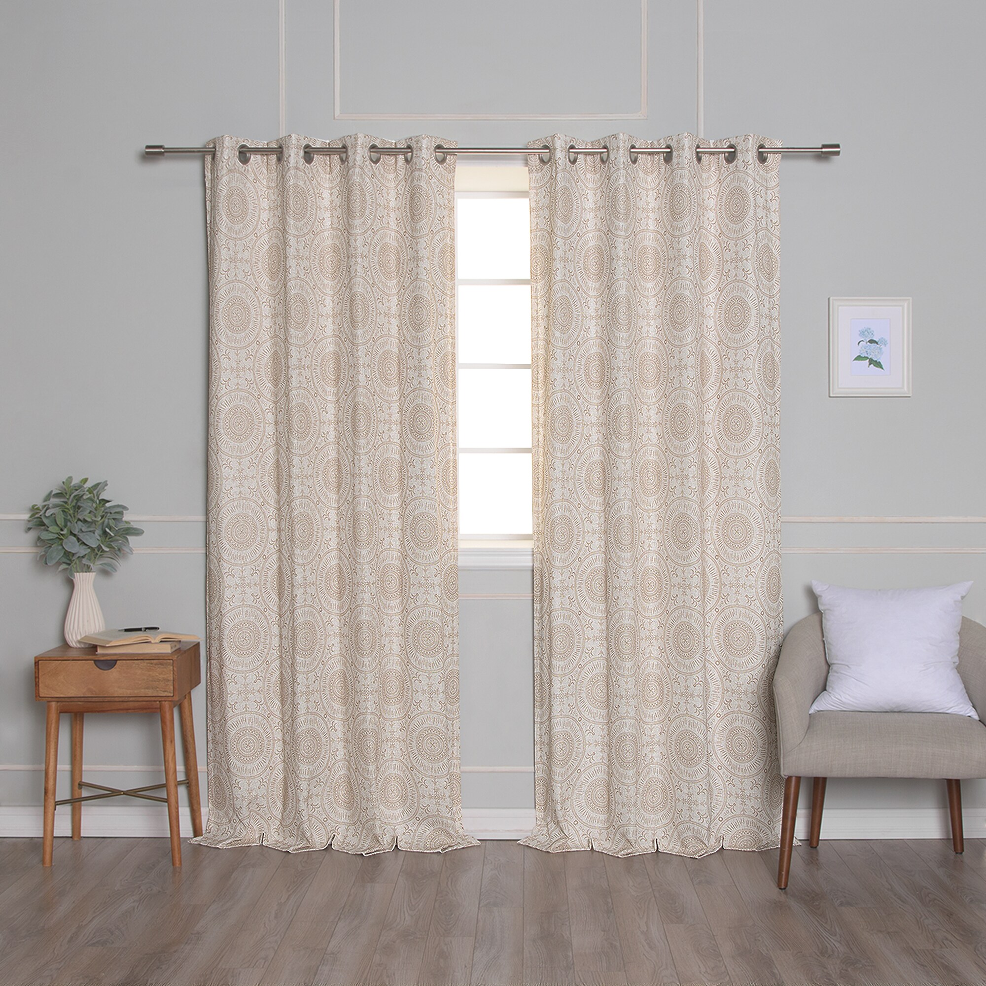 Best Home Fashion JC-18-MED03-84-BEIGE curtains - View #6