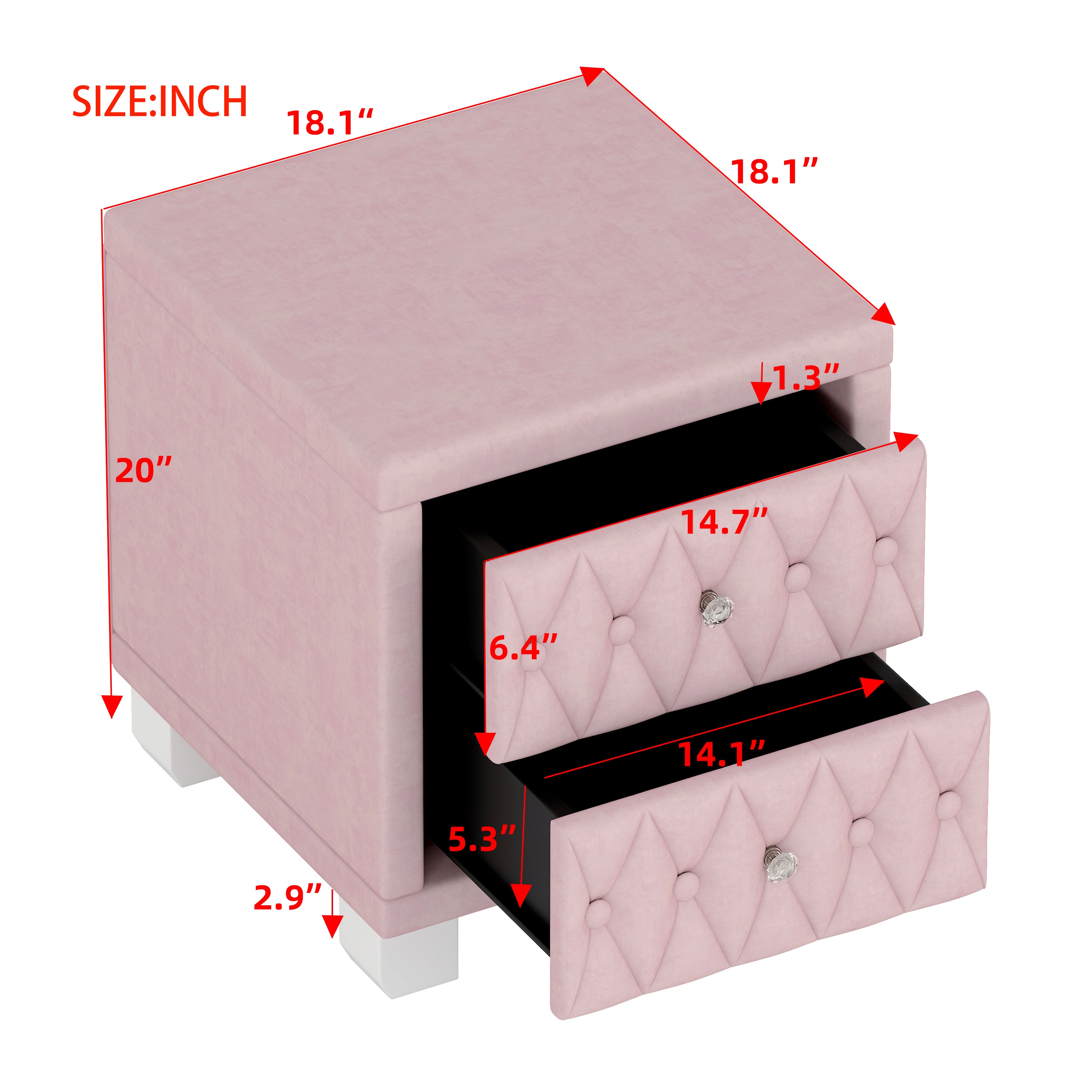 Vynxaria LEXY0572-DJBF-CTG065 nightstands - View #4