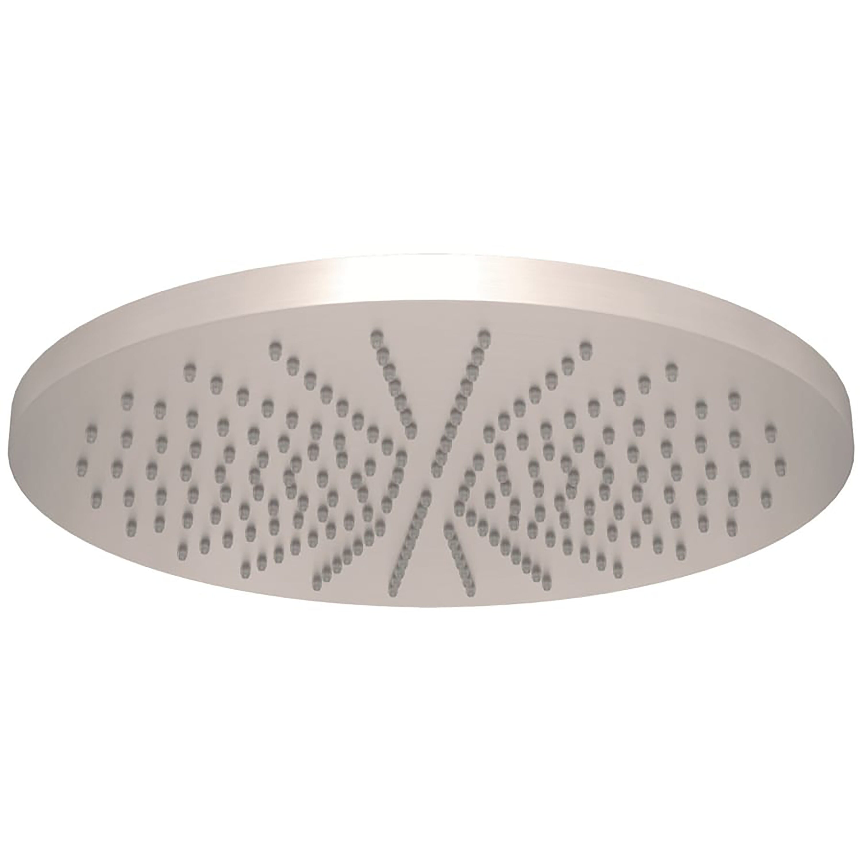 Rohl 1079/8STN Spa Shower 1.0 -Spray Satin Nickel 9-in Round Fixed Rain Shower Head 1.8 GPM