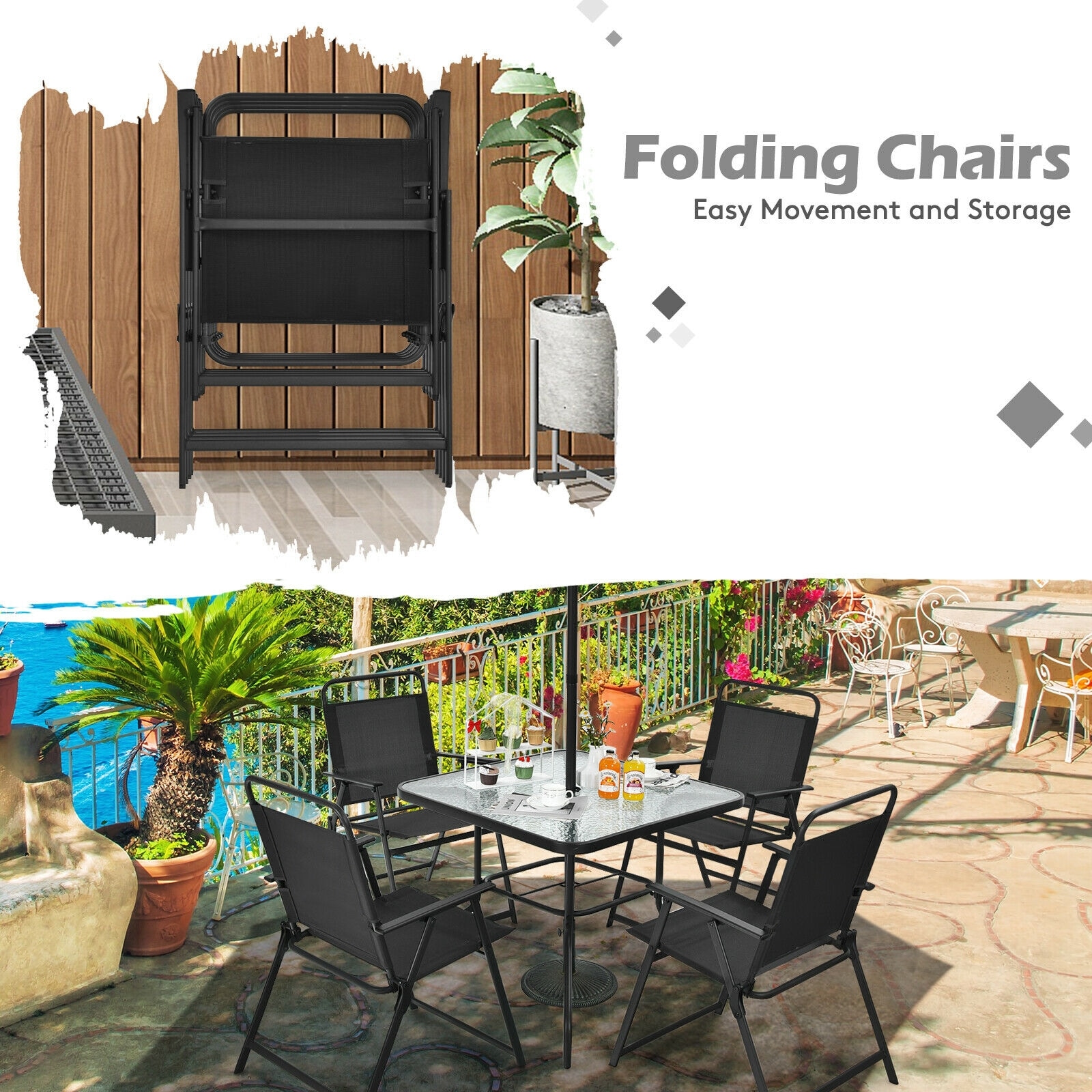 WELLFOR DOZN70822 Patio-Dining-Sets - View #7