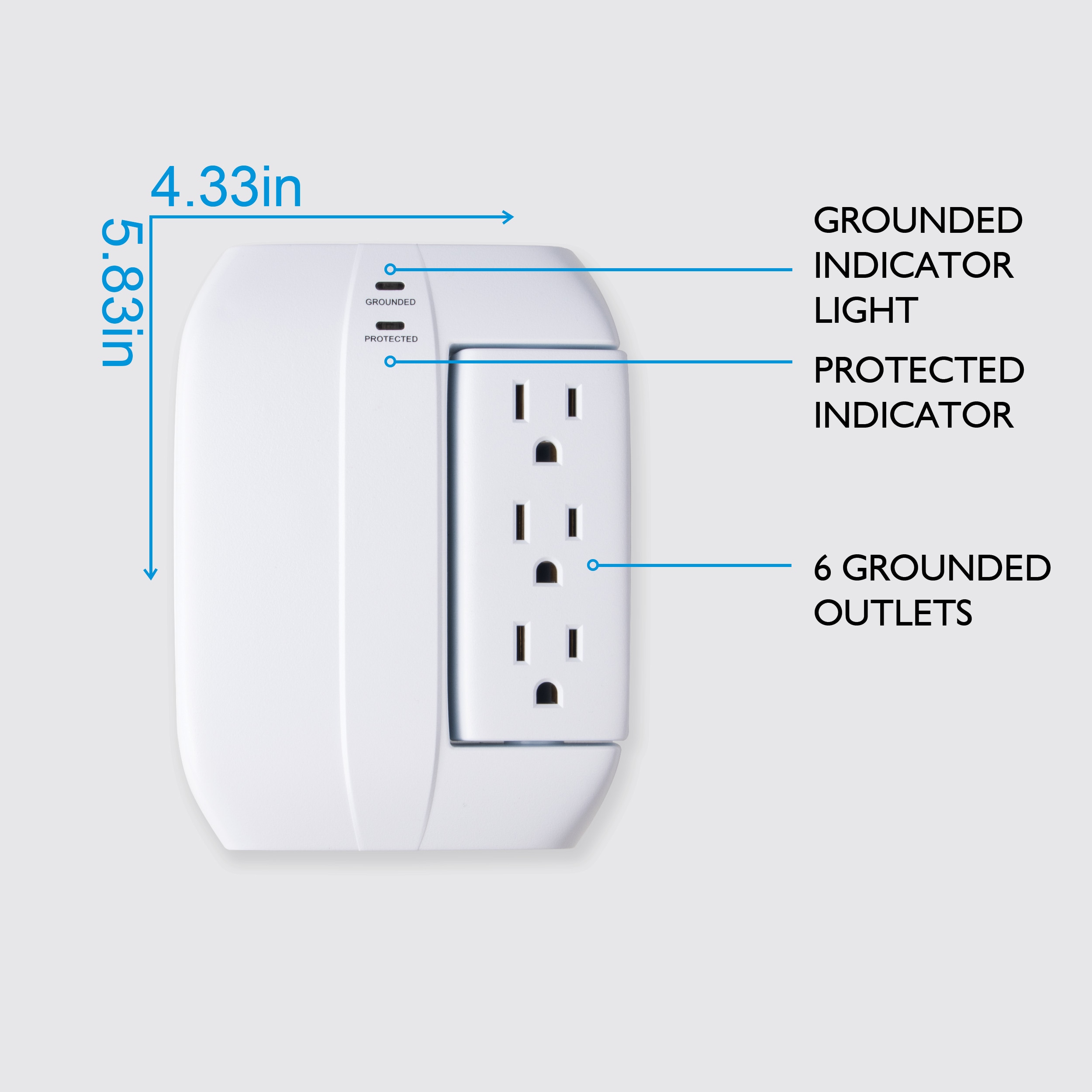 Utilitech LA-6S-3 Surge-Protectors - View #5