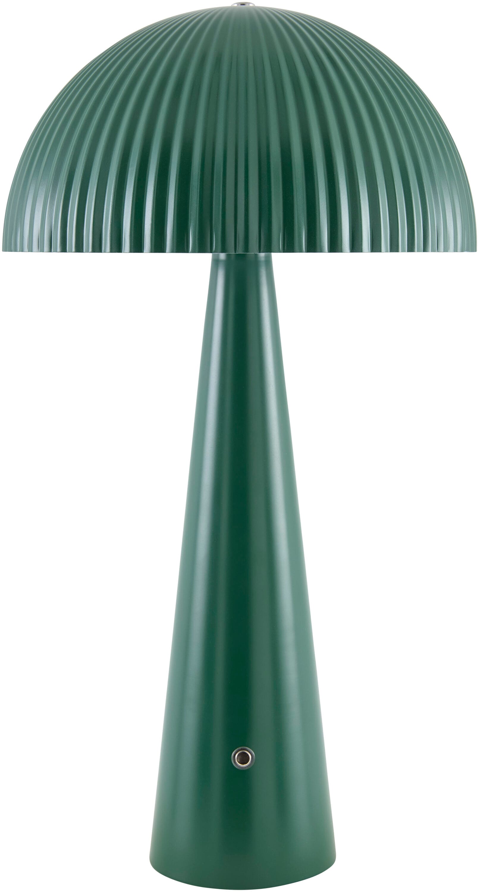 Livabliss Phileas 18-in Green LED On/Off switch Table Lamp with Metal Shade