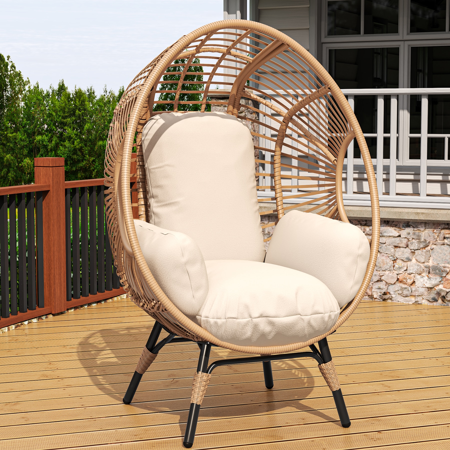 SINOFURN SYG1100019GY Patio-Chairs - View #3