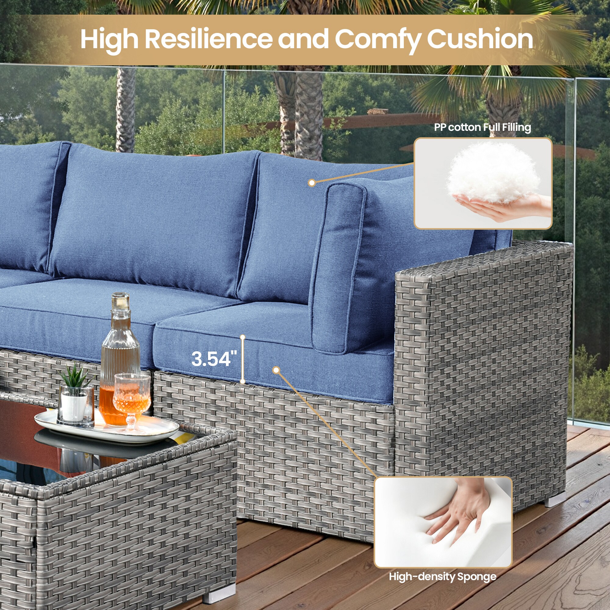 Pouuin SCFPGRSHOP300-10 Patio-Sofas-Daybeds - View #7