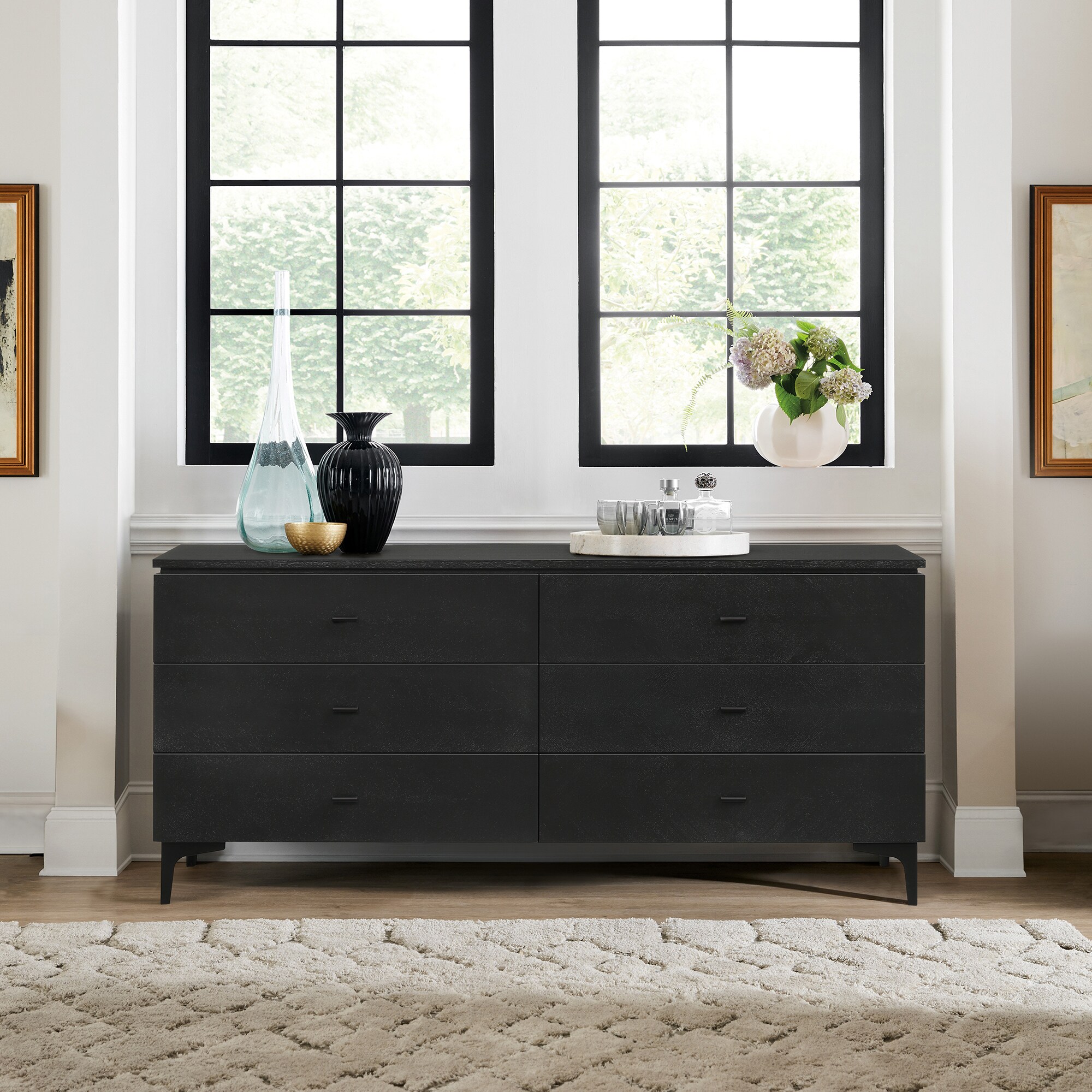 Armen Living LCLEDRBL dressers - View #5