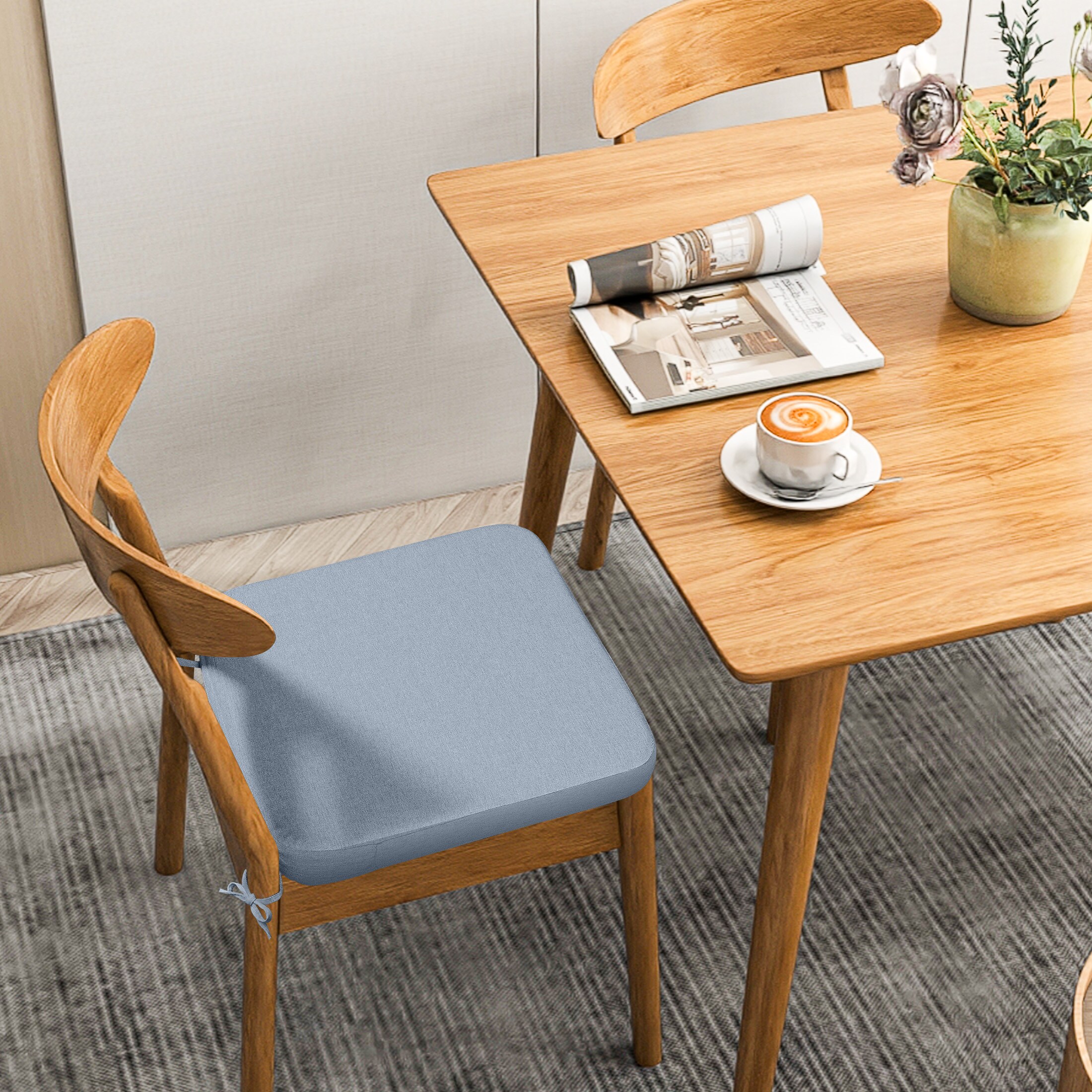 AAAAAcessories LS-DCCLS-QIANLAN-4P Indoor-Chair-Cushions - View #10