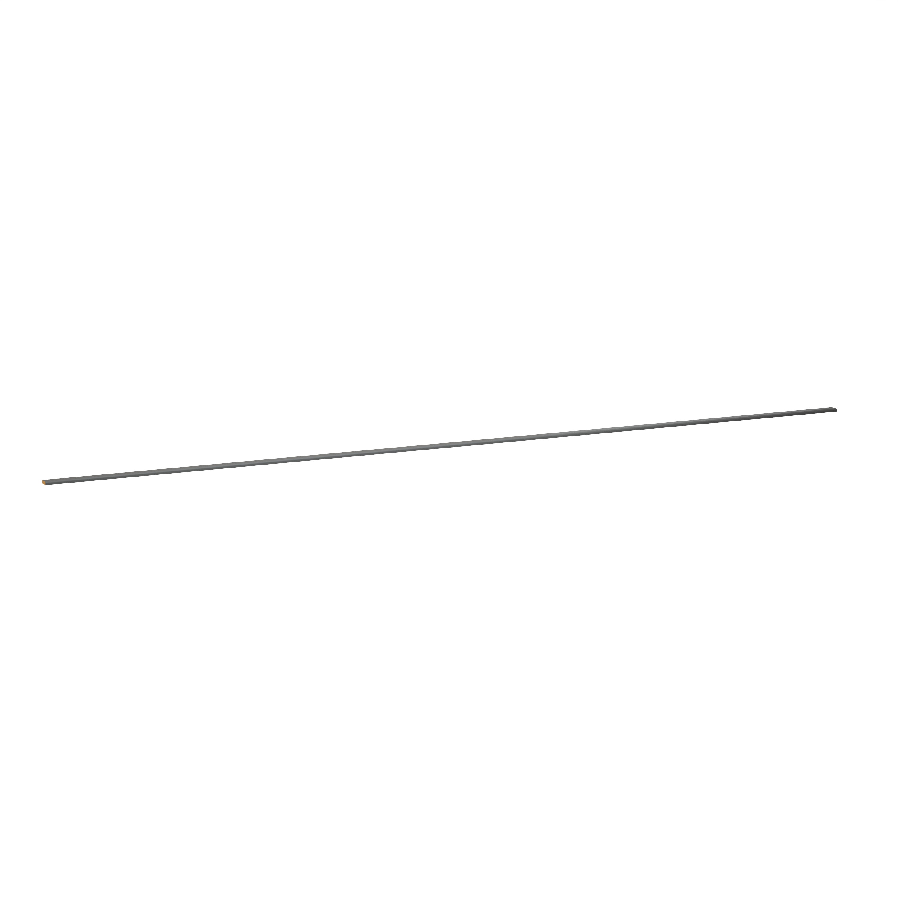 Diamond Express 313 SCRIBE8 Cabinet Scribe Rail 96-in W x 0.25-in H x 0.5-in D Moonstone Painted