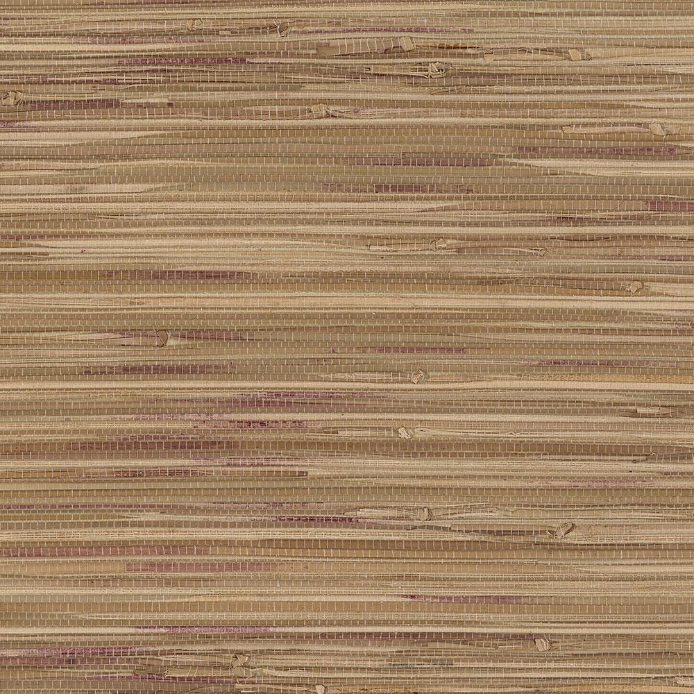 Patton 488405 Decorator Grasscloth 2 72-Sq. Feet Natural reeds with burgandy marks throughout/texture Grasscloth Paintable Textured Grasscloth Unpasted Wallpaper
