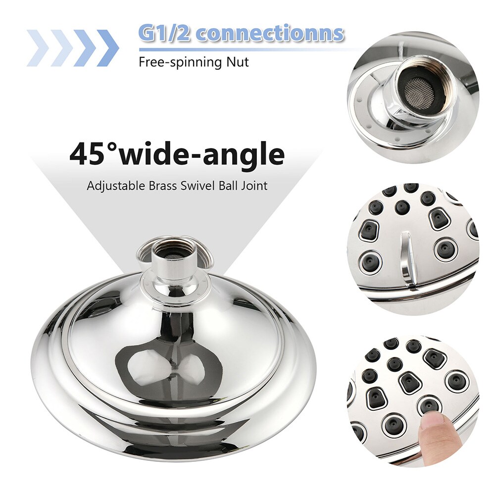 EQLOO PACK00404CH Fixed-Showerhead - View #6
