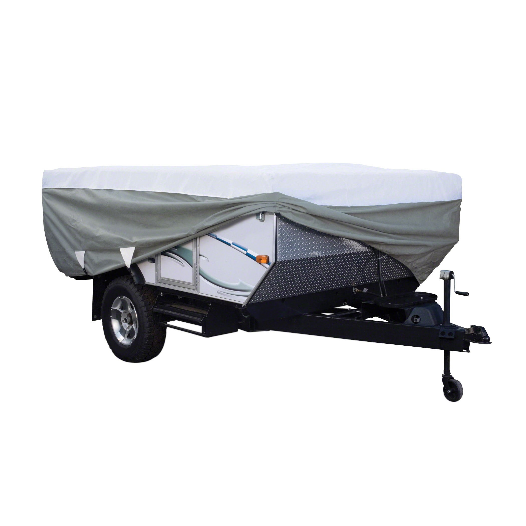 Classic Accessories Over Drive Polypro3 Deluxe Pop-up Camper Trailer Cover  Up To 8 Ft 6 In L in the Recreational Vehicle Accessories department at