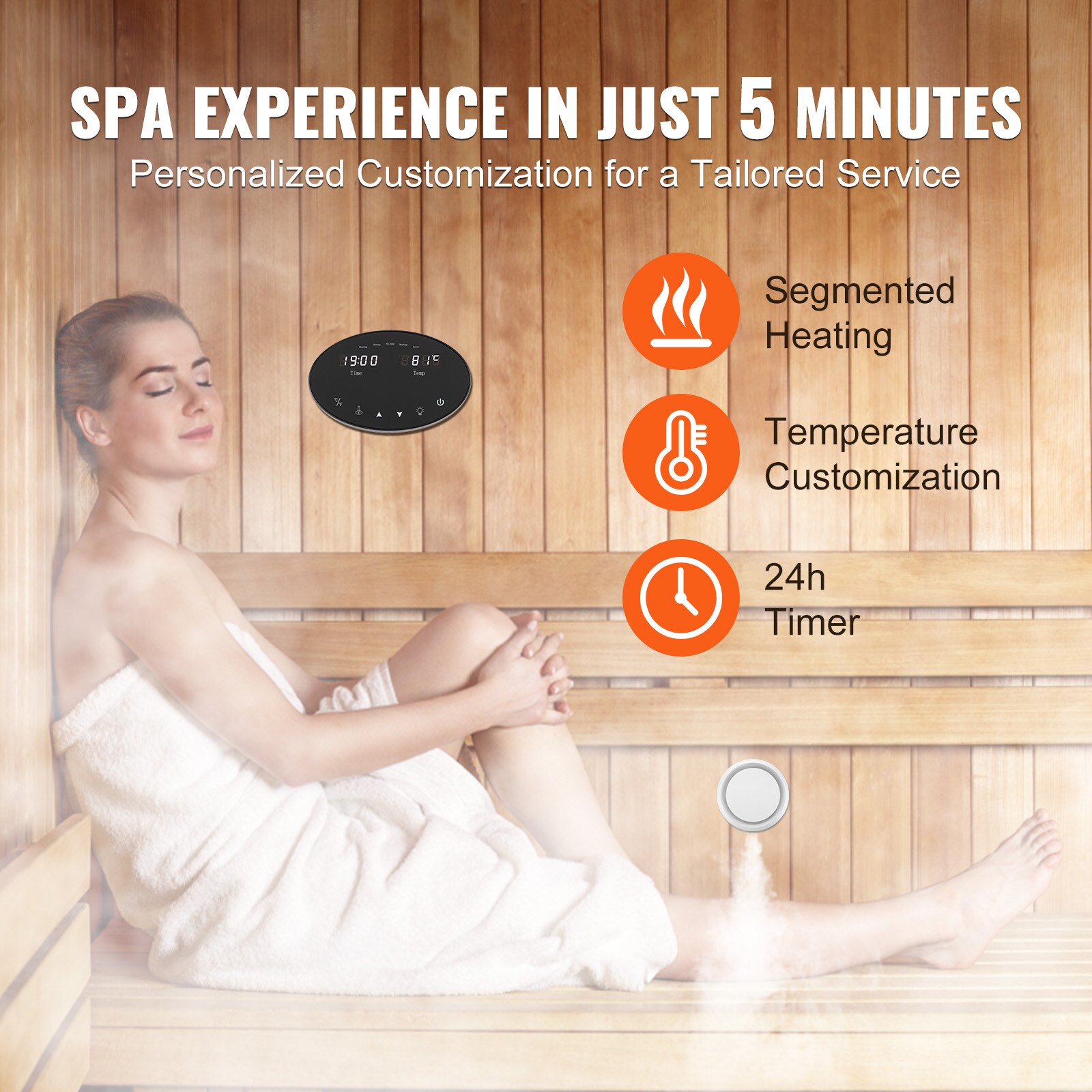 VEVOR SCZQFSQHKZQ105749V7 Sauna-Accessories - View #3