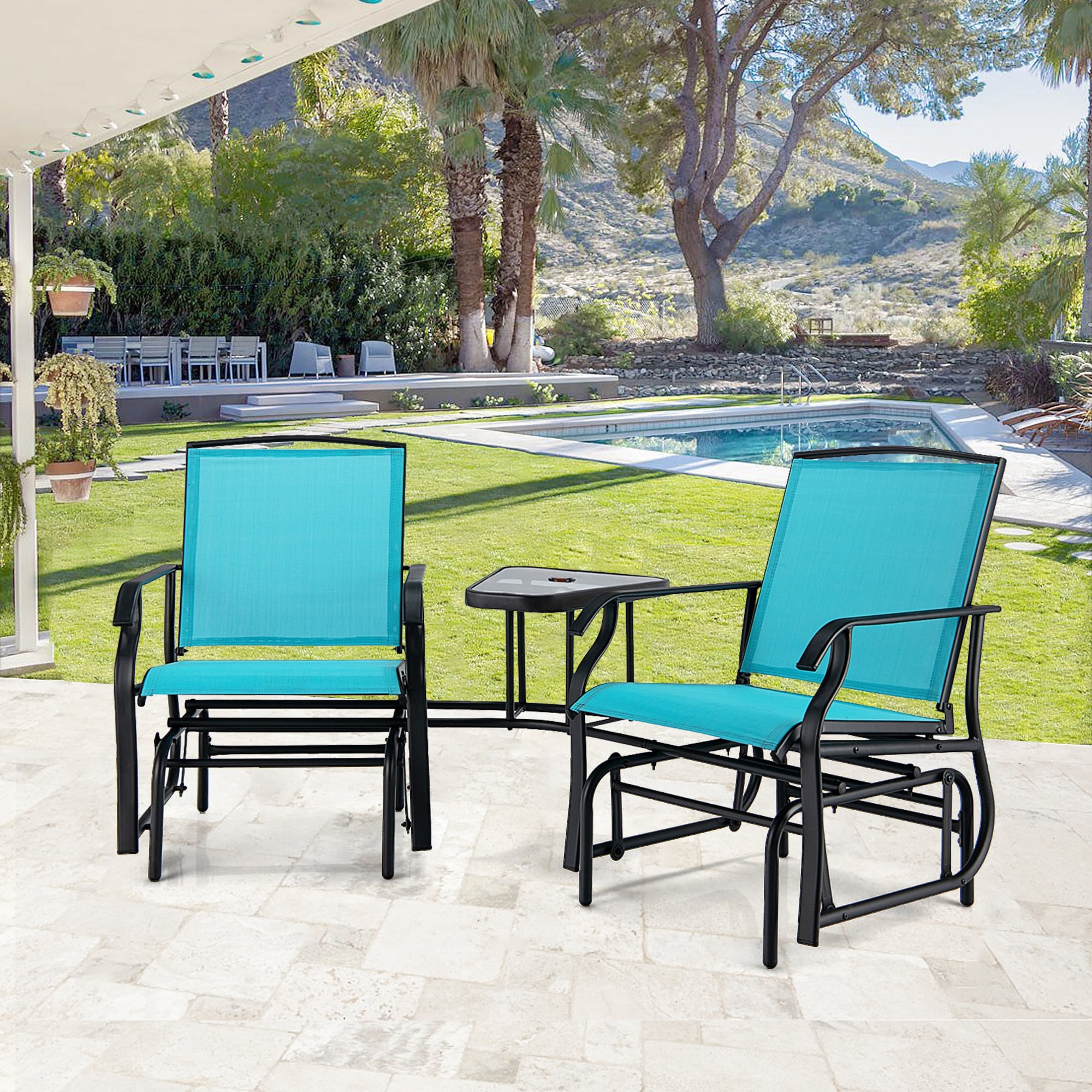 WELLFOR TDJ10188TU Patio-Conversation-Sets - View #4