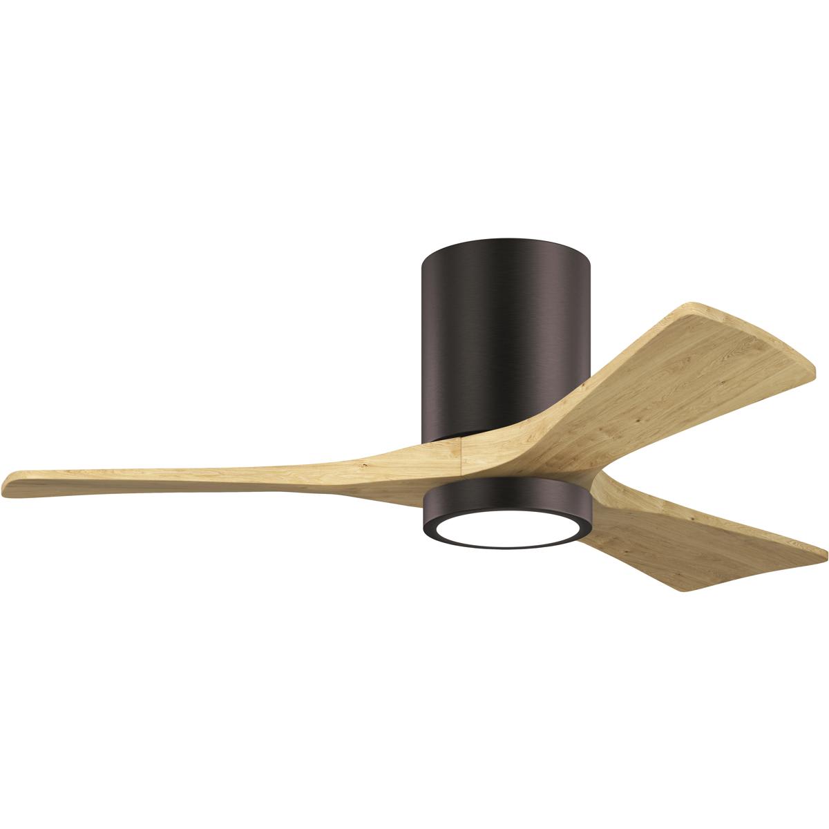Matthews Fan Company  IR3HLK-BB-LM-42 Atlas Irene-3HLK Indoor Ceiling Fan Brushed Bronze